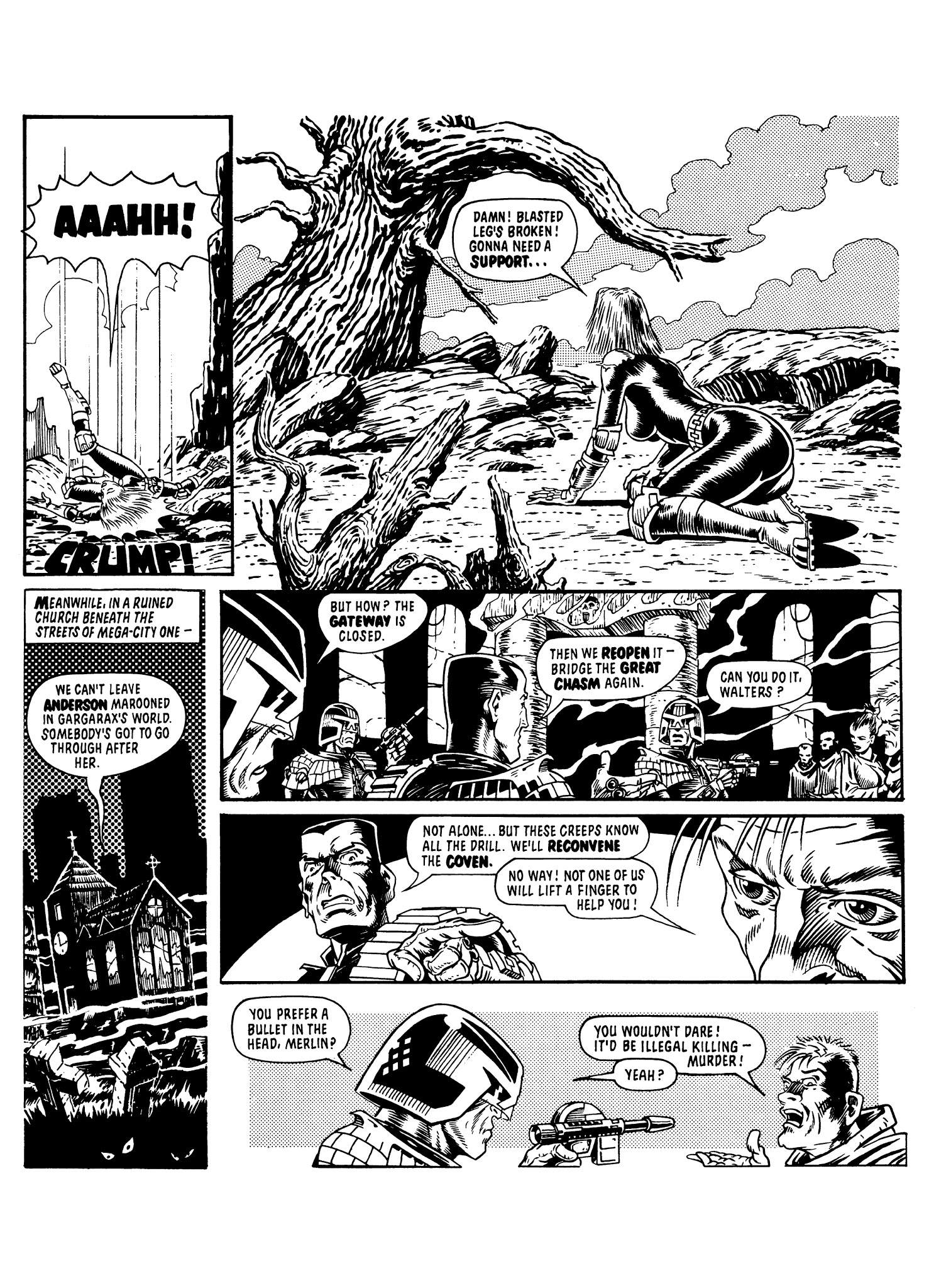 Read online Judge Anderson: The Psi Files comic -  Issue # TPB 1 - 117