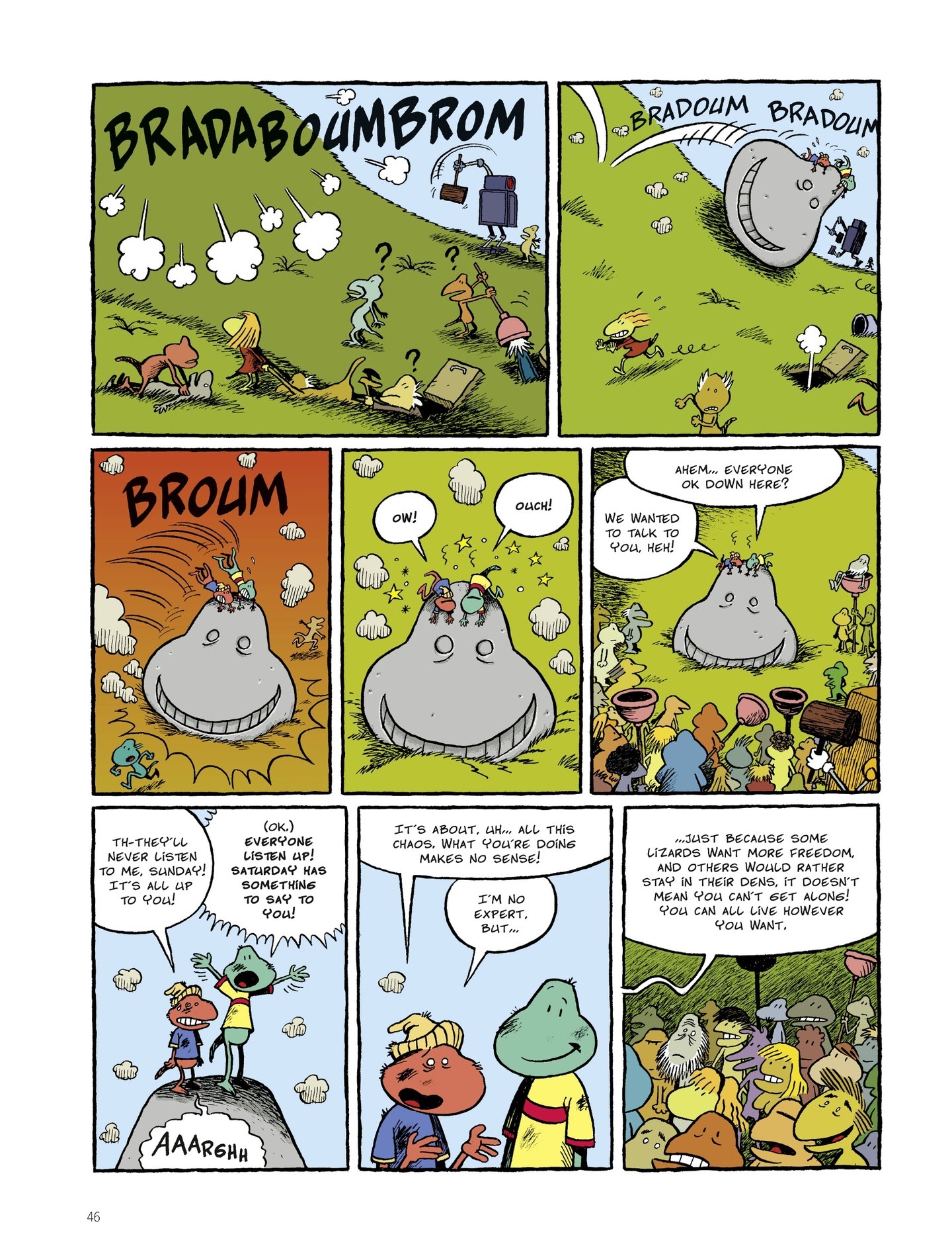 Read online Saturday and Sunday comic -  Issue #2 - 46