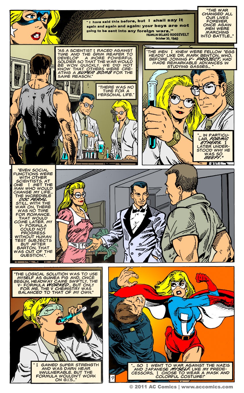 Read online Femforce: Origins comic -  Issue # Full - 9