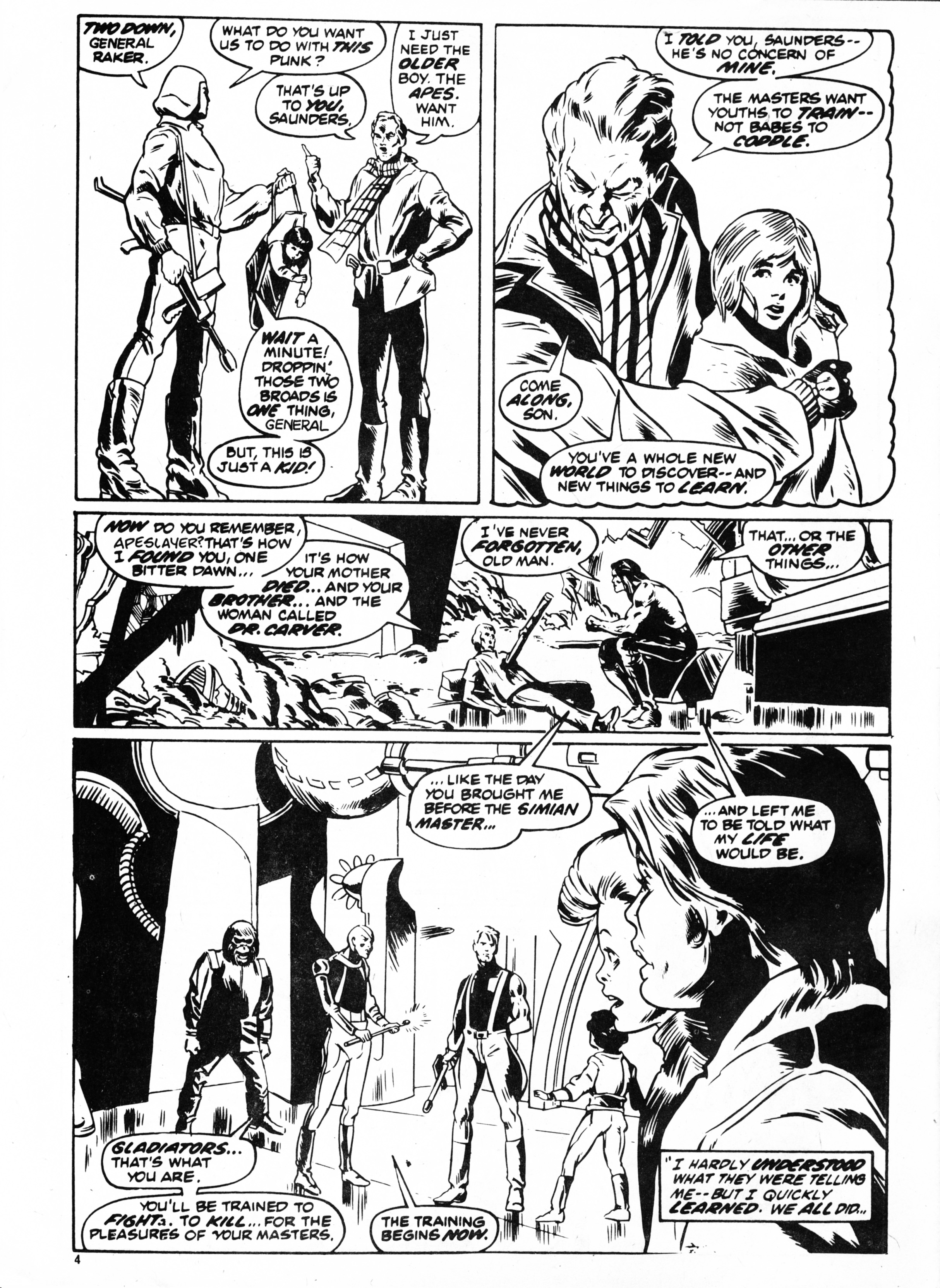 Read online Planet of the Apes (1974) comic -  Issue #24 - 4