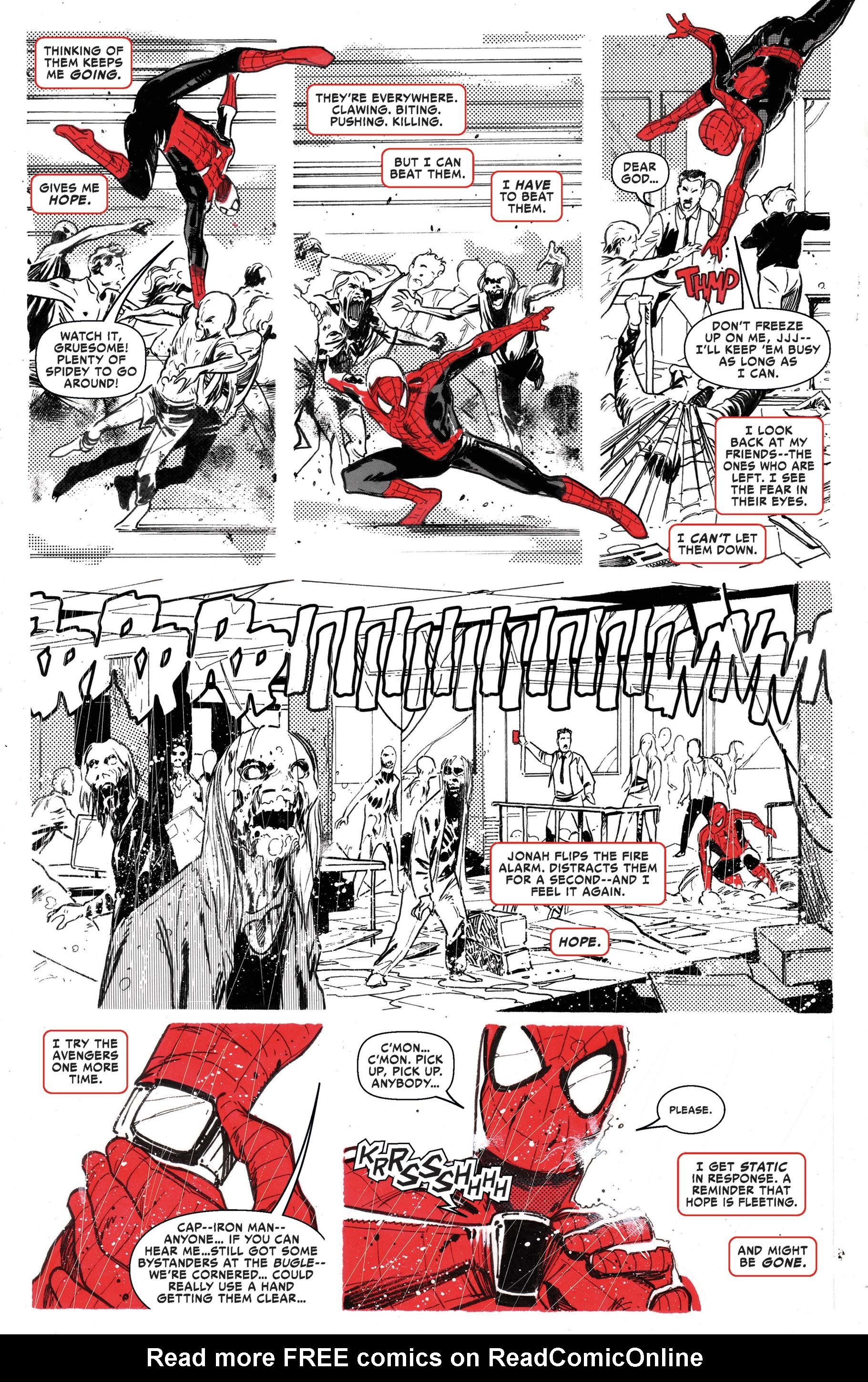 Read online Marvel Zombies: Black, White & Blood comic -  Issue #1 - 16