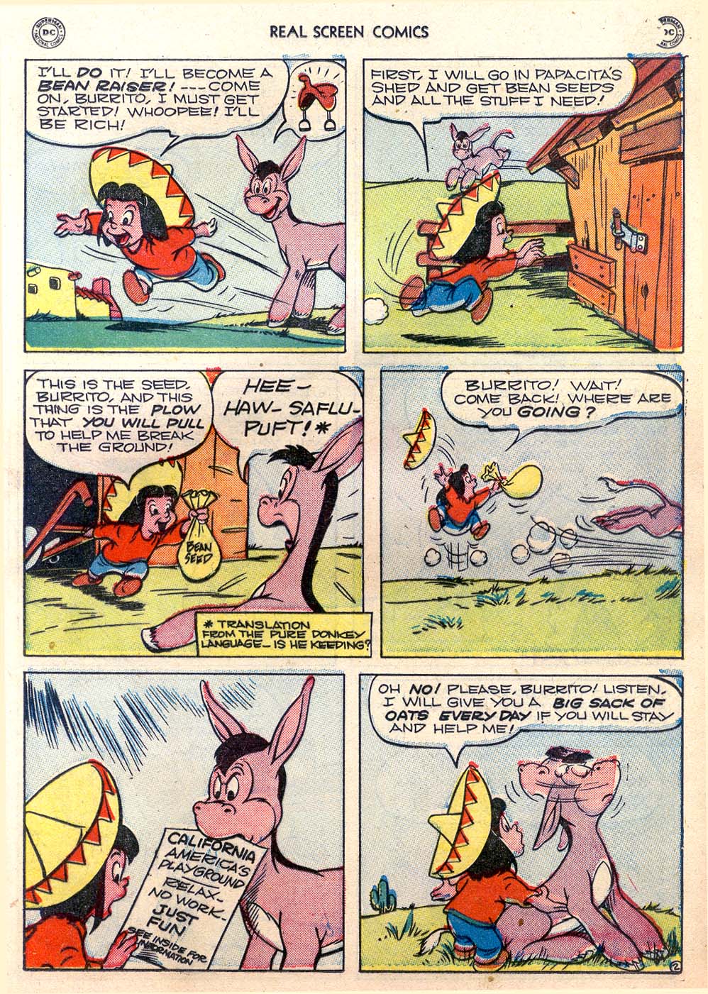 Read online Real Screen Comics comic -  Issue #29 - 23