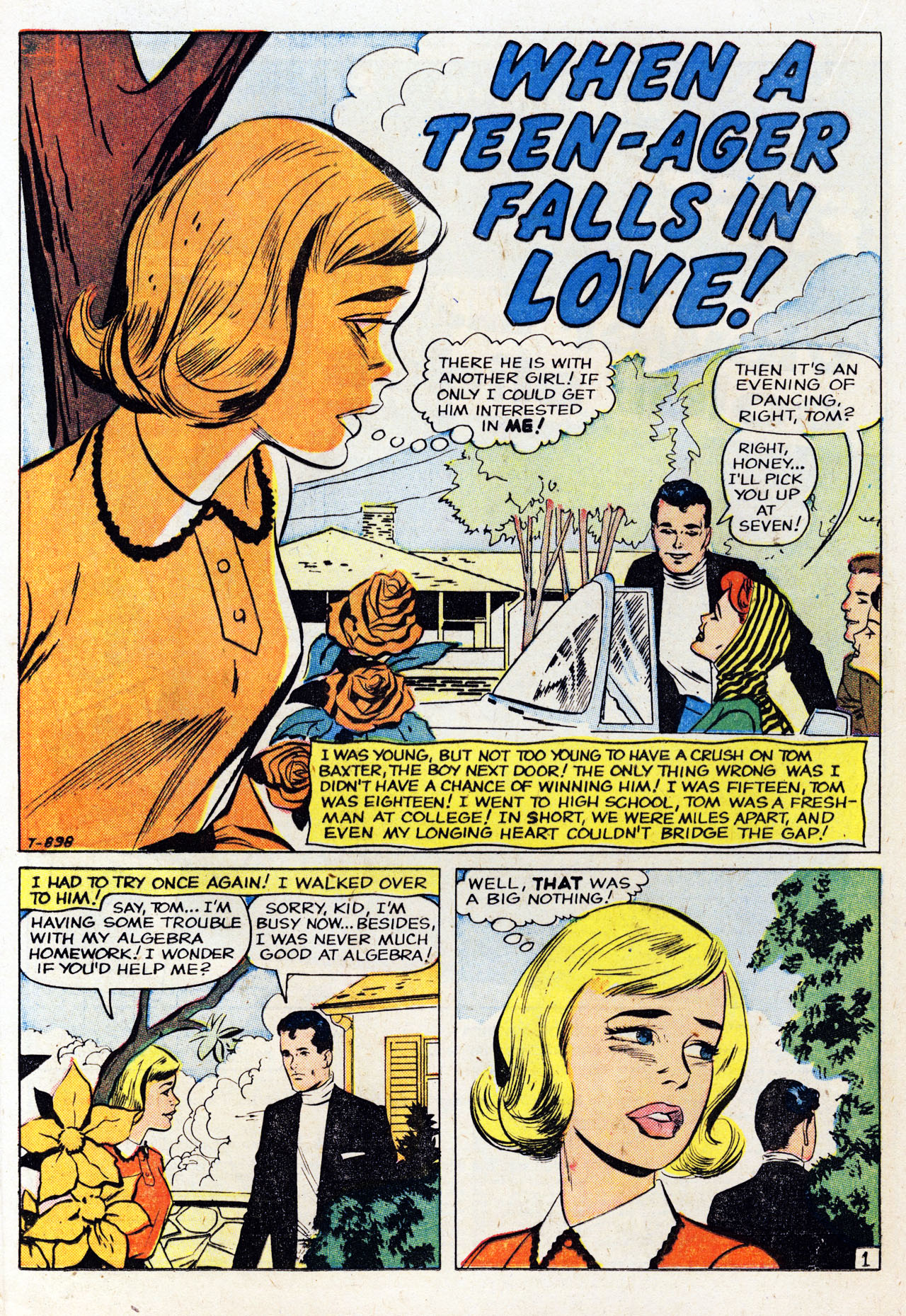 Read online Teen-Age Romance comic -  Issue #78 - 20