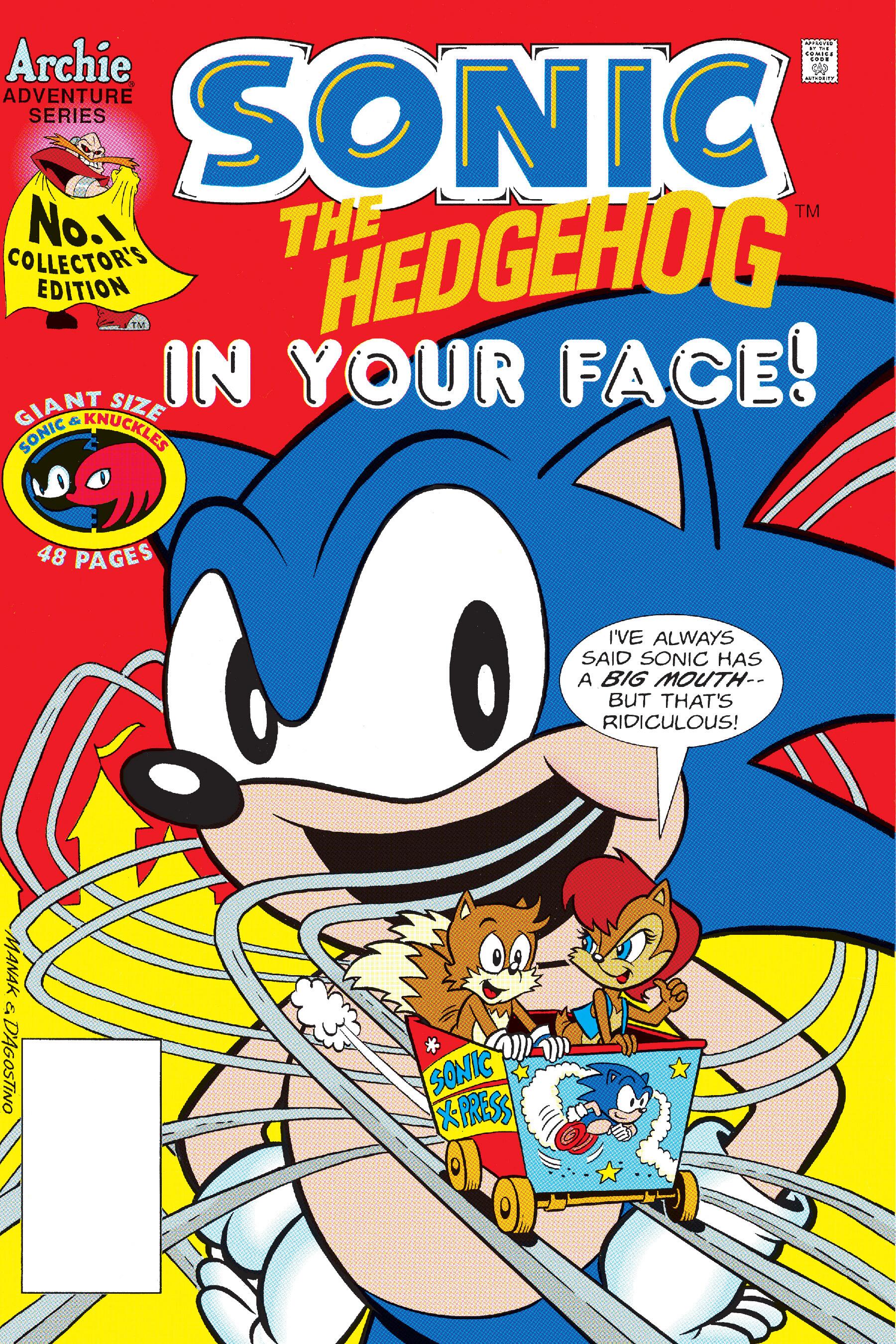 Read online Sonic The Hedgehog In Your Face Special comic -  Issue # Full - 1