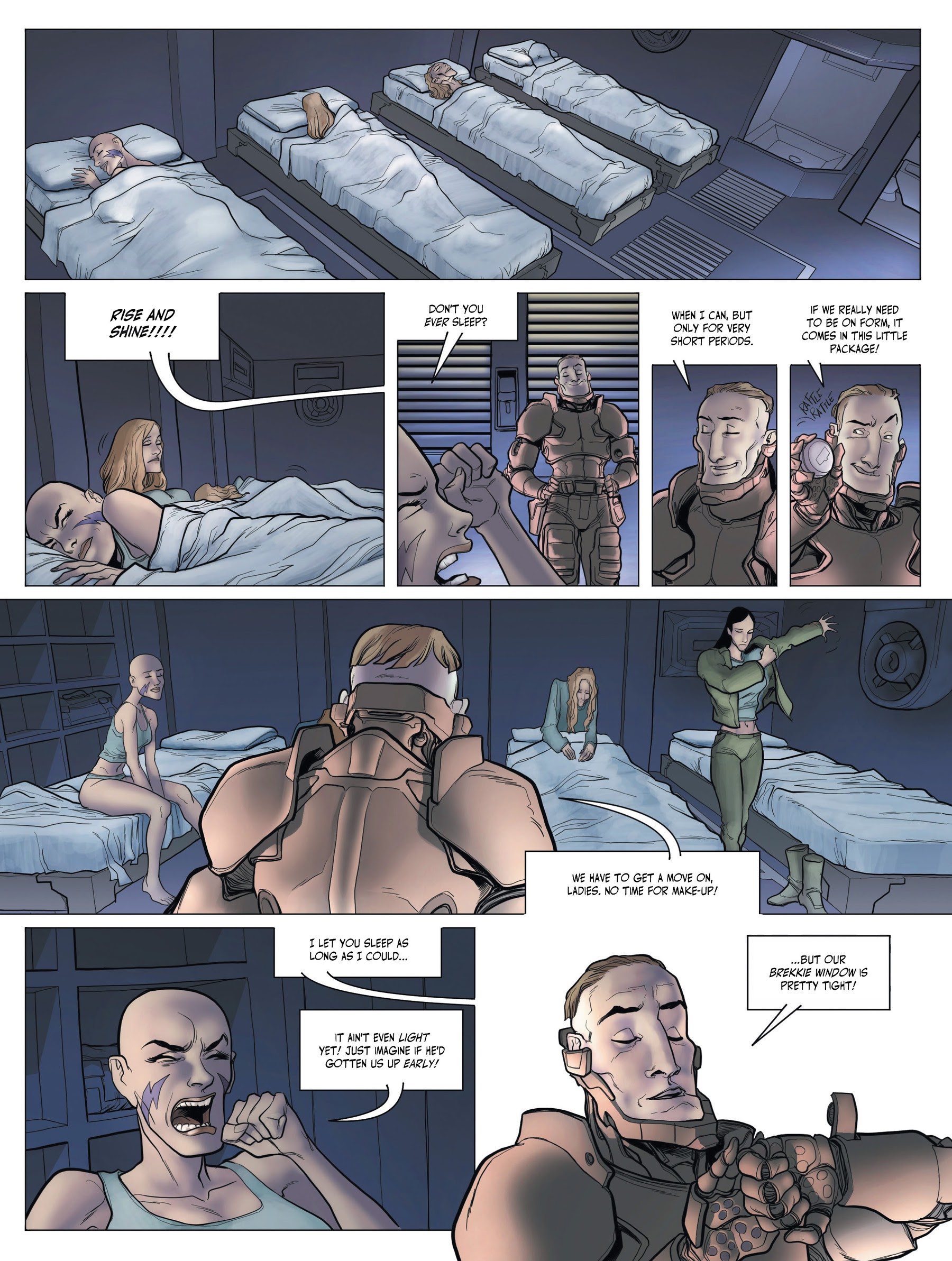 Read online Off-World Blues comic -  Issue #2 - 25