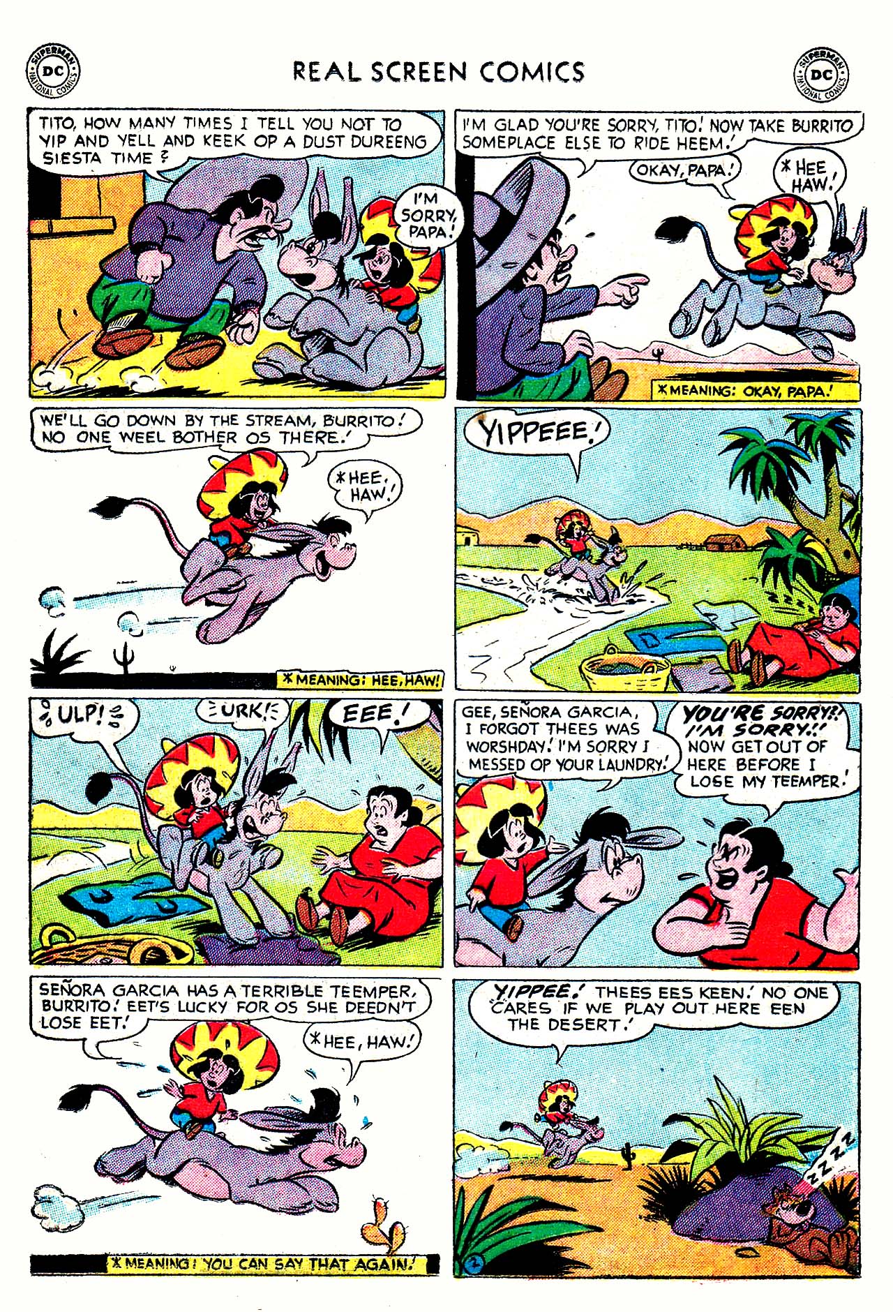 Read online Real Screen Comics comic -  Issue #93 - 12