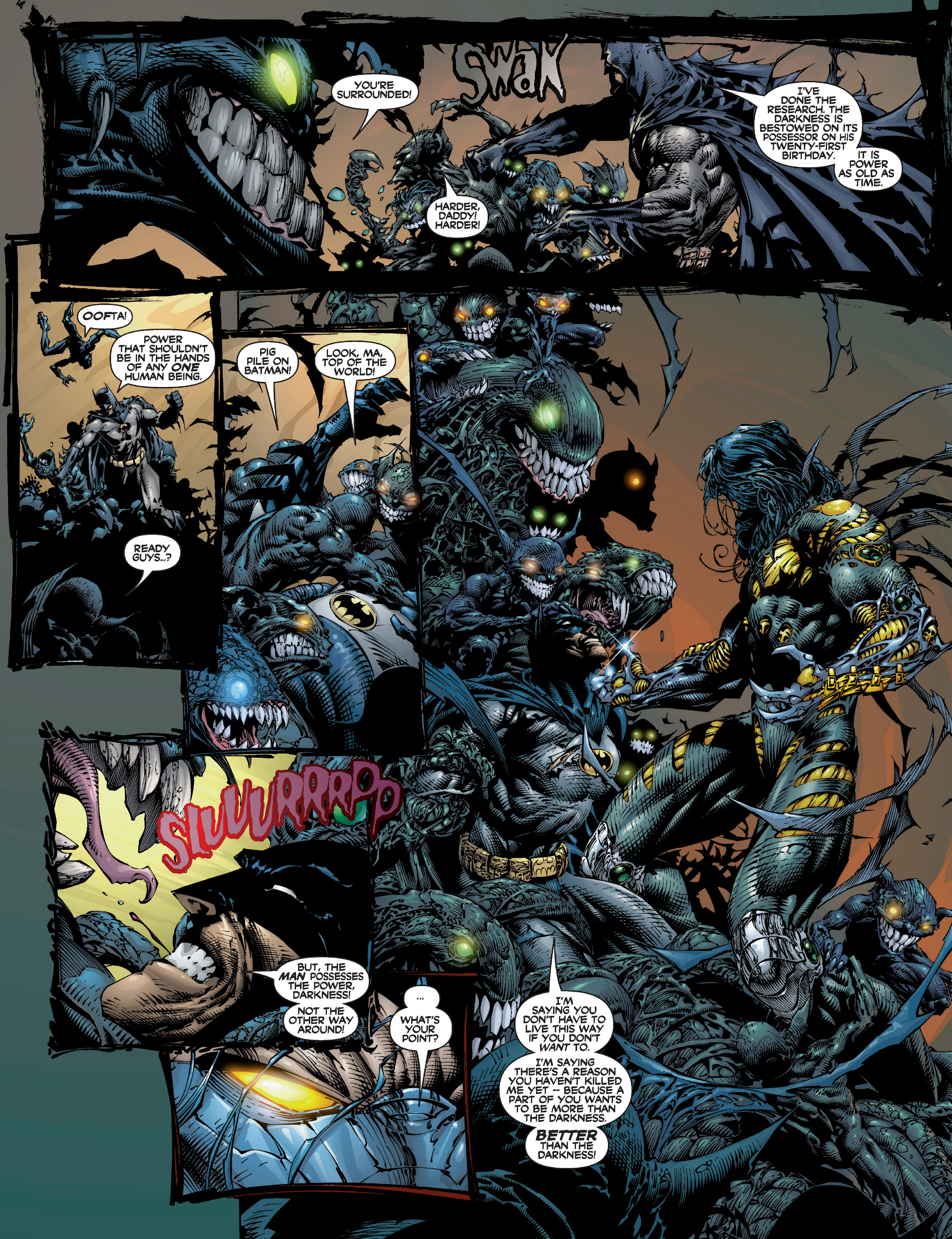 Read online The Darkness: Darkness/Batman & Darkness/Superman 20th Anniversary Collection comic -  Issue # TPB (Part 1) - 26
