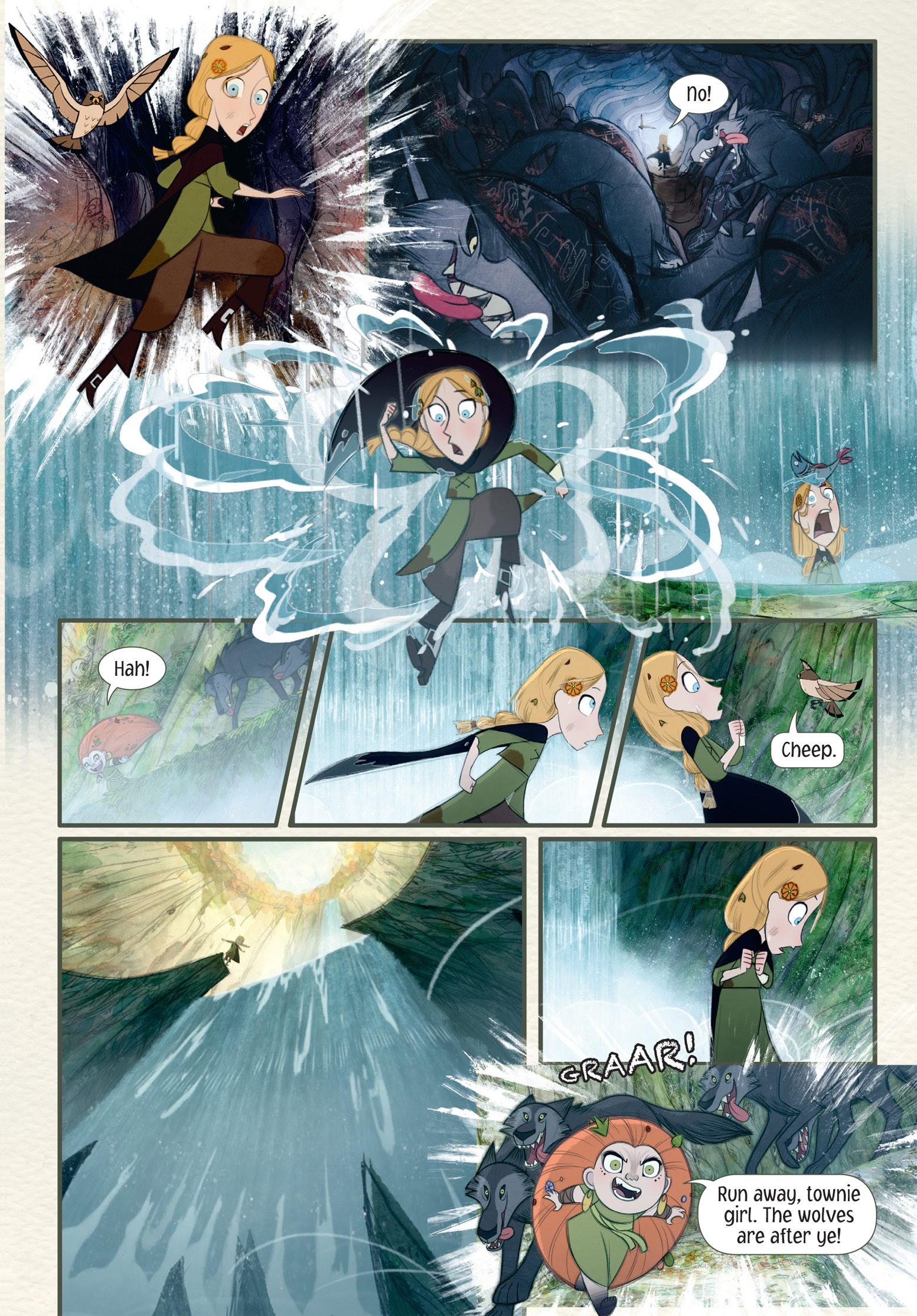 Read online Wolfwalkers: The Graphic Novel comic -  Issue # TPB (Part 1) - 92