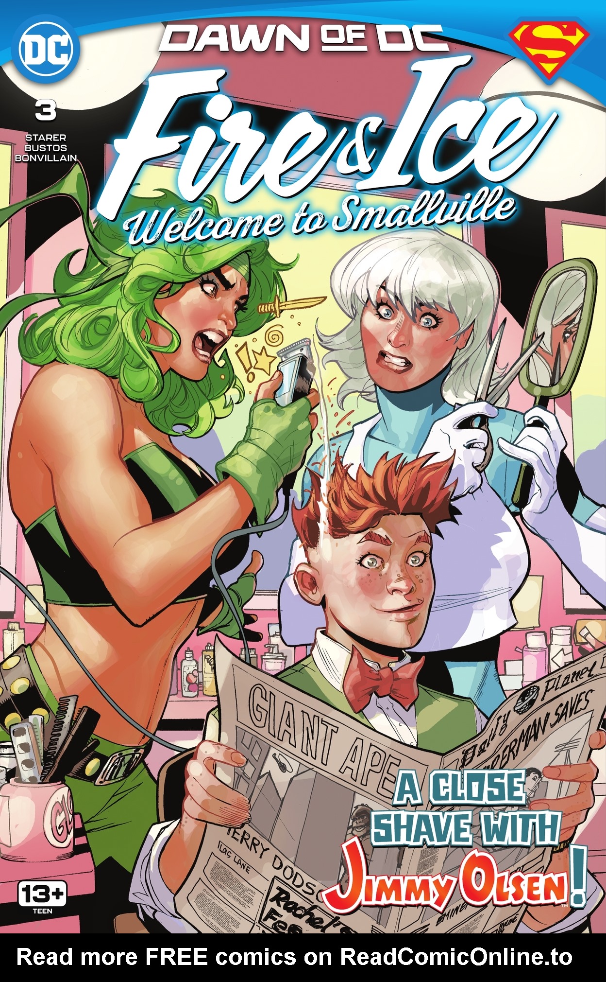 Read online Fire & Ice: Welcome to Smallville comic -  Issue #3 - 1
