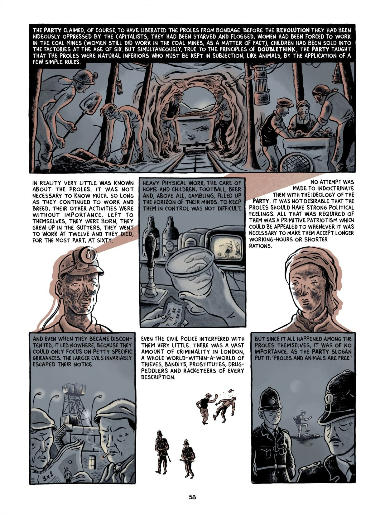 Read online 1984: The Graphic Novel comic -  Issue # TPB (Part 1) - 57