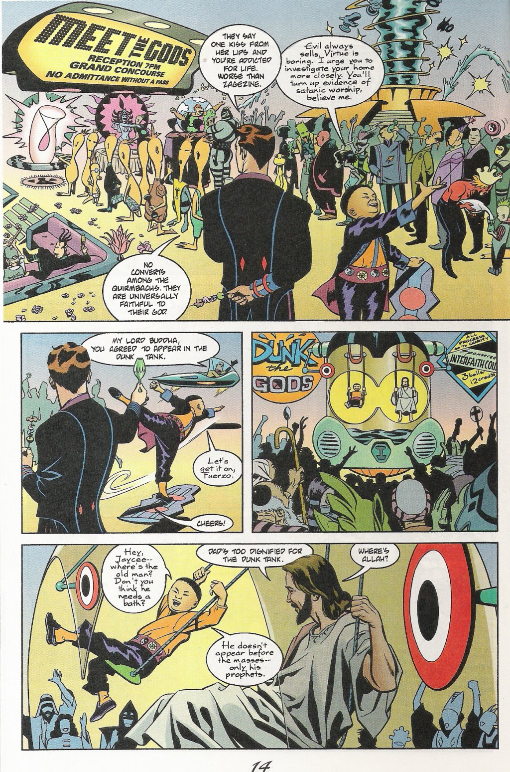 Read online Nexus: God Con comic -  Issue #1 - 16