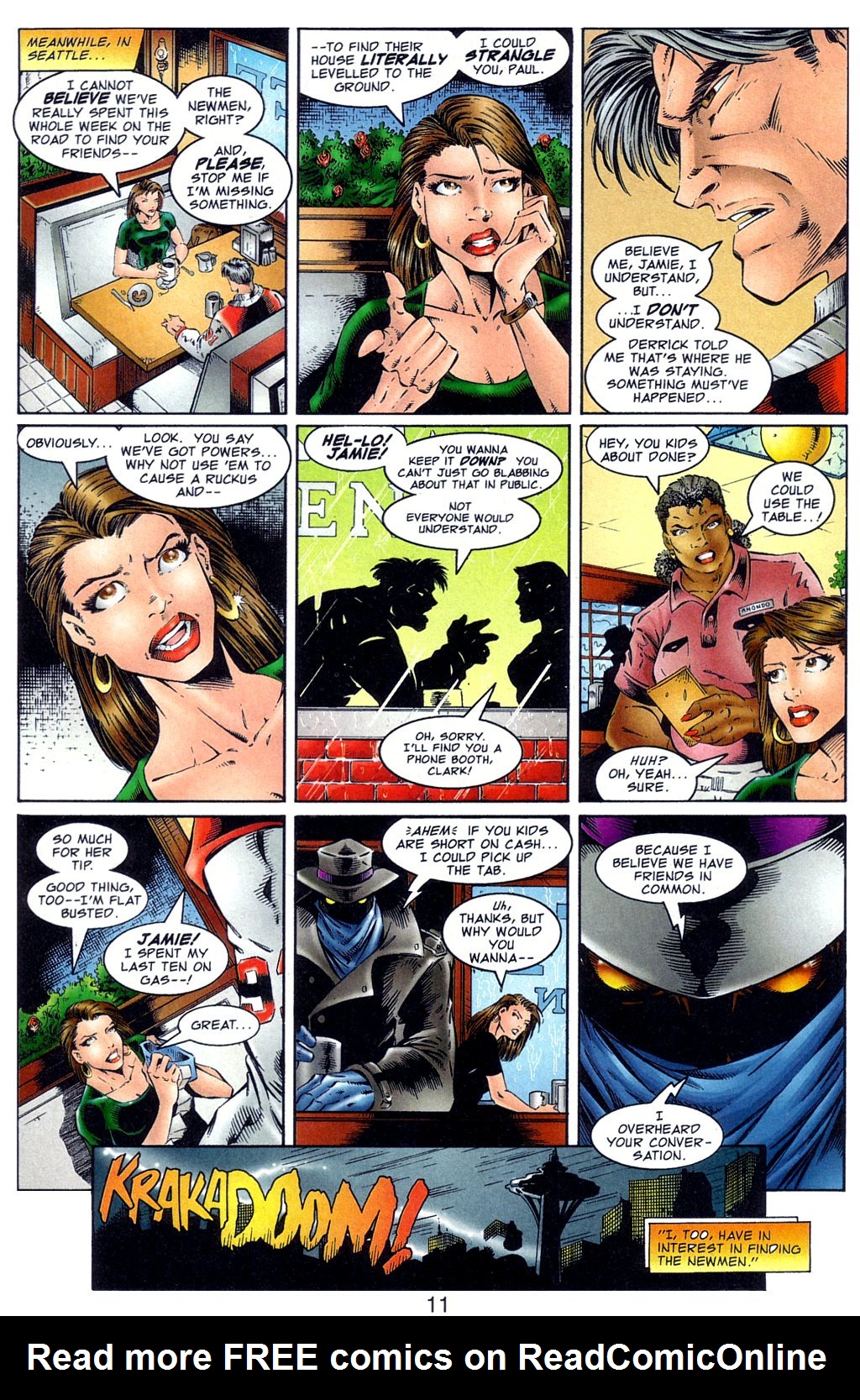 Read online NewMen comic -  Issue #11 - 11