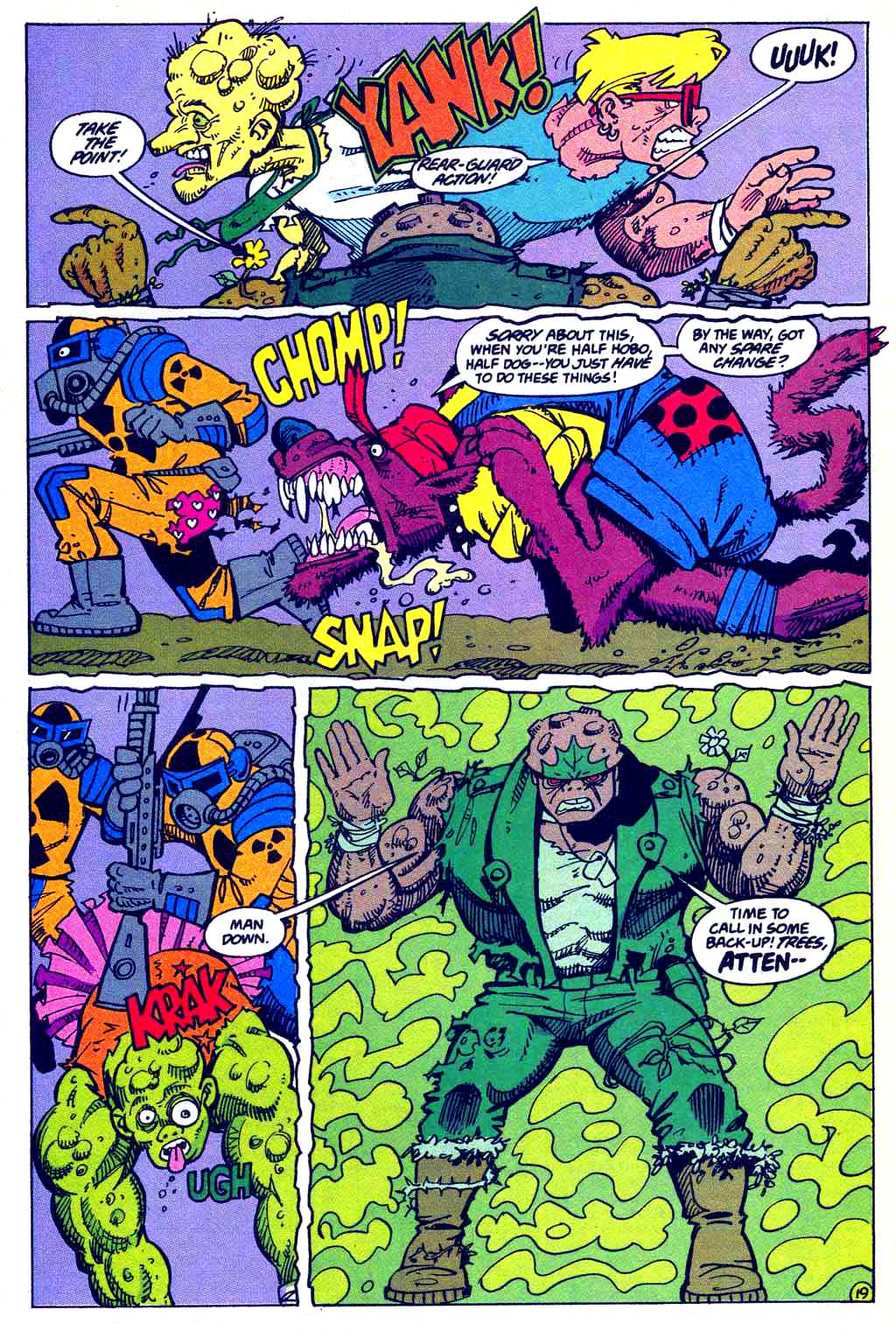 Read online Toxic Crusaders comic -  Issue #1 - 20