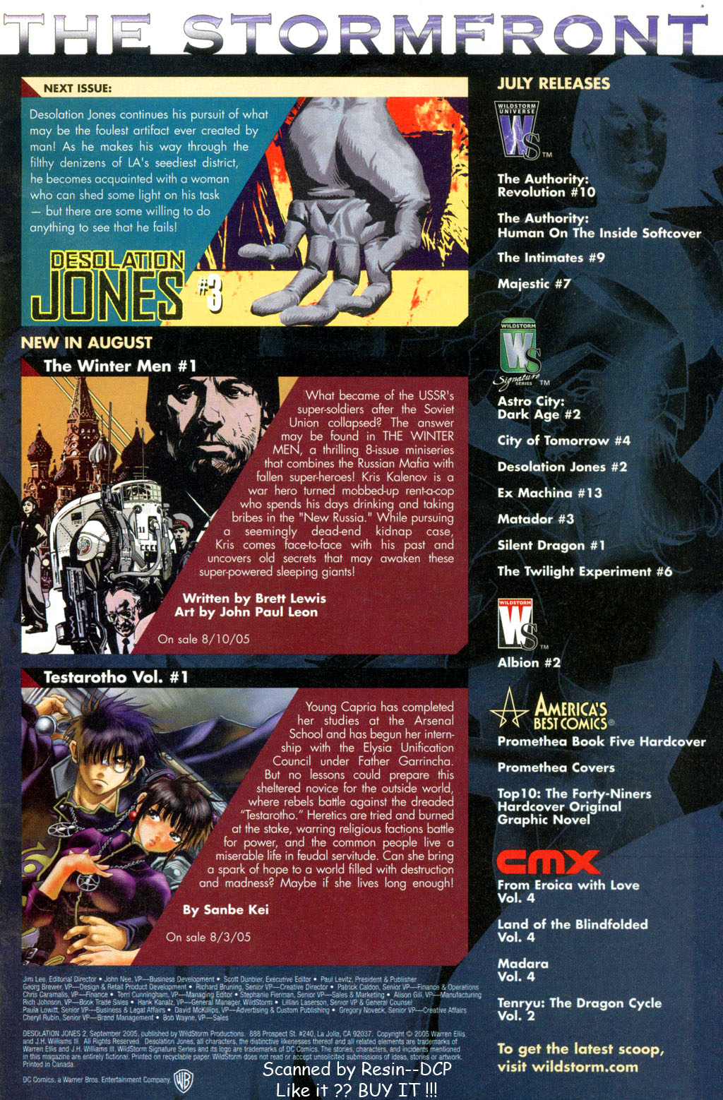 Read online Desolation Jones comic -  Issue #2 - 22