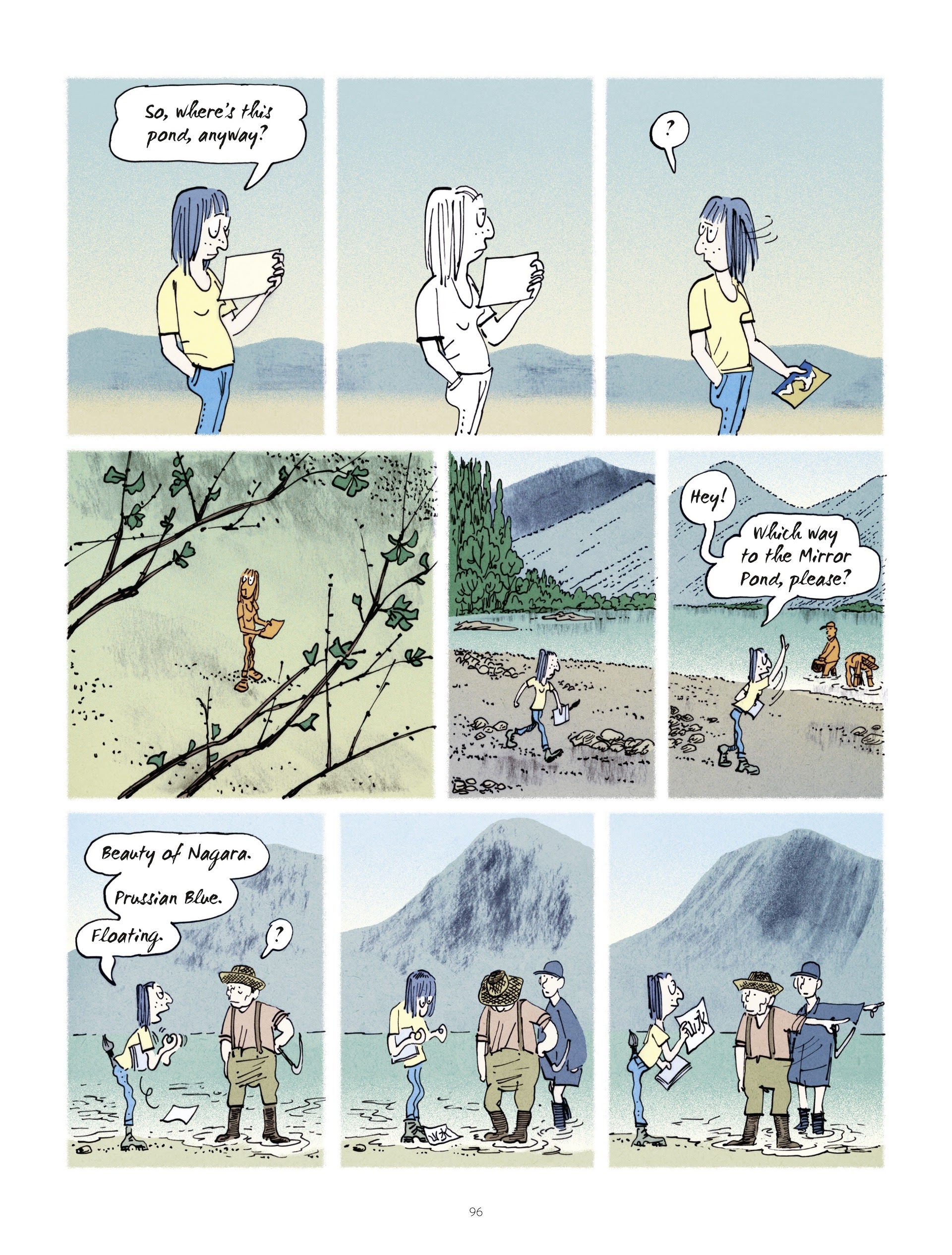 Read online The Young Woman and the Sea comic -  Issue # TPB - 96