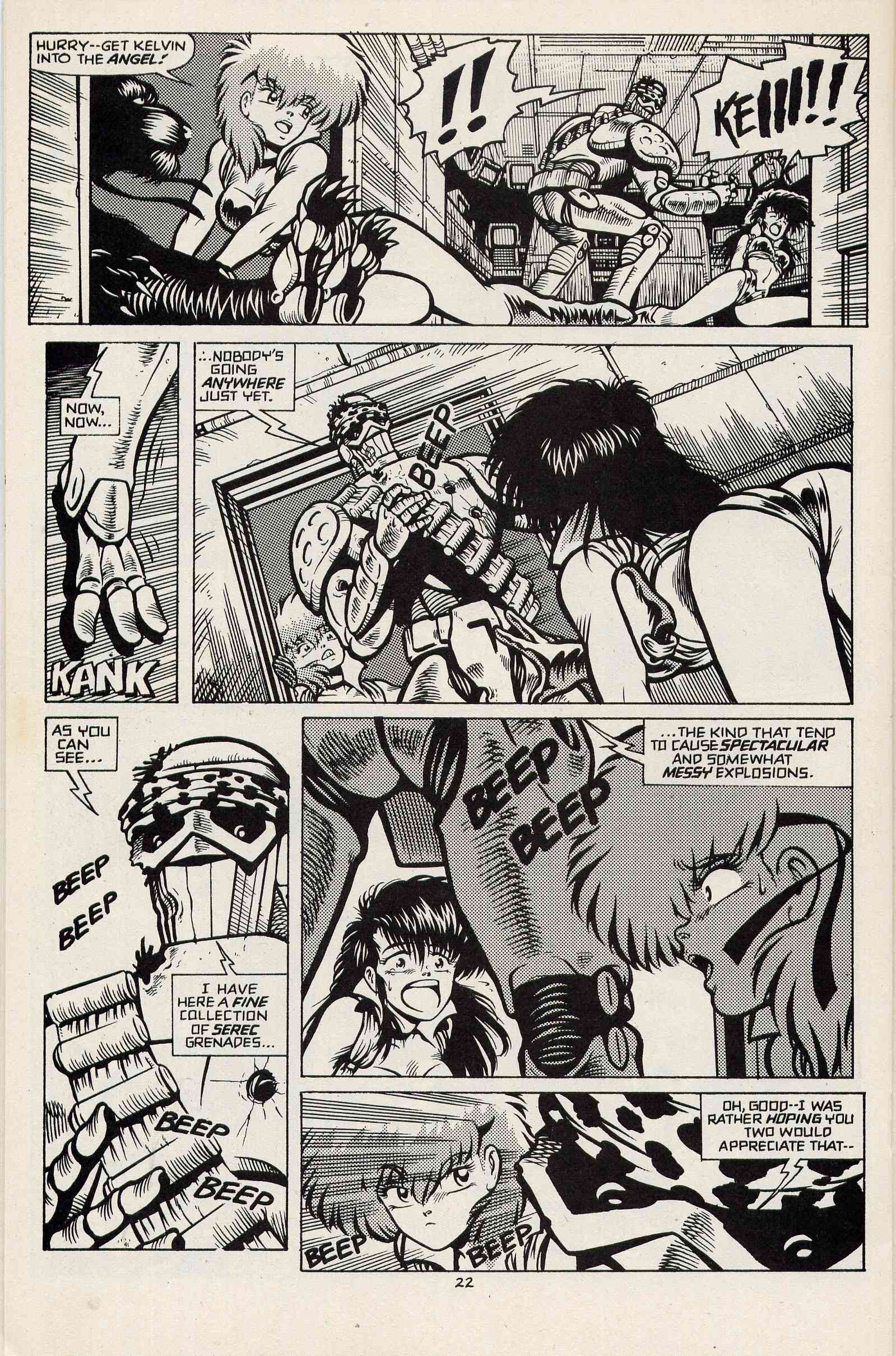 Read online Dirty Pair comic -  Issue #4 - 24