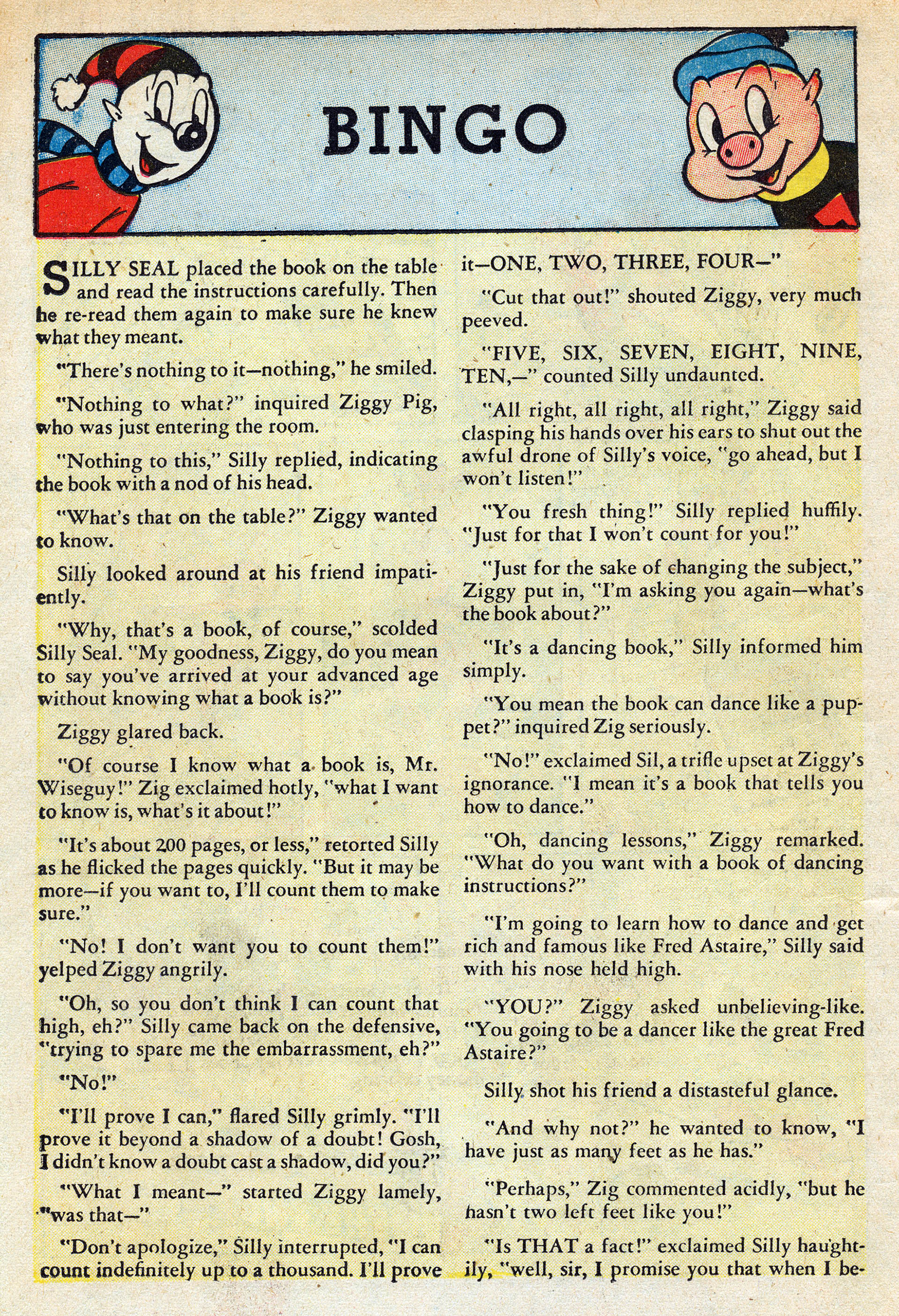 Read online Ziggy Pig-Silly Seal Comics (1944) comic -  Issue #5 - 26