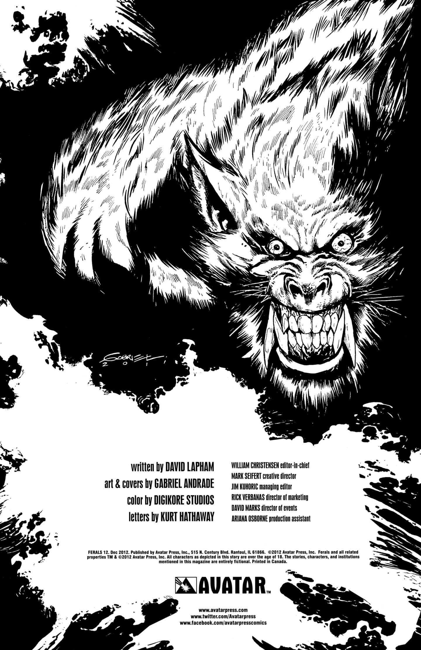 Read online Ferals comic -  Issue #12 - 2