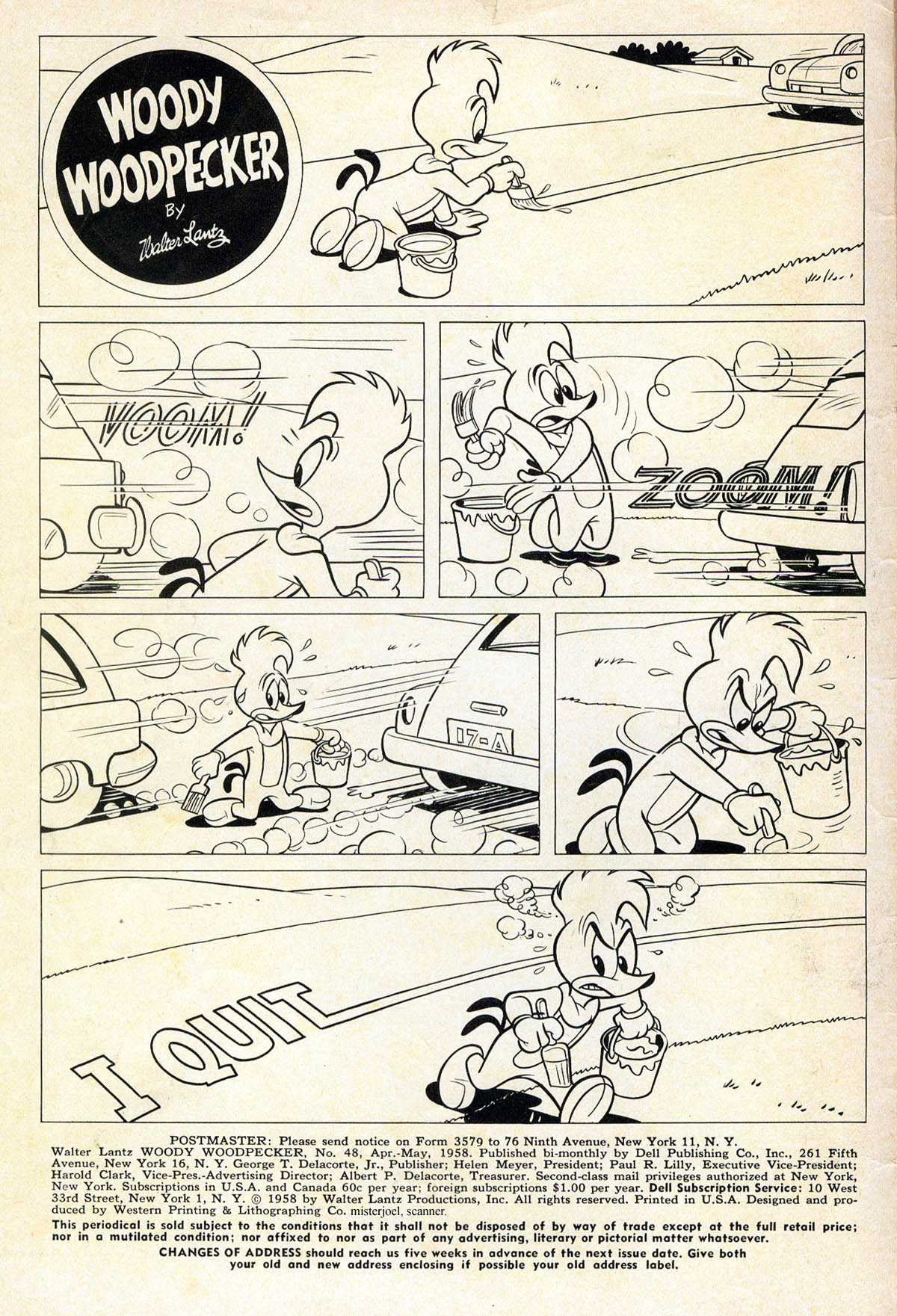 Read online Walter Lantz Woody Woodpecker (1952) comic -  Issue #48 - 2