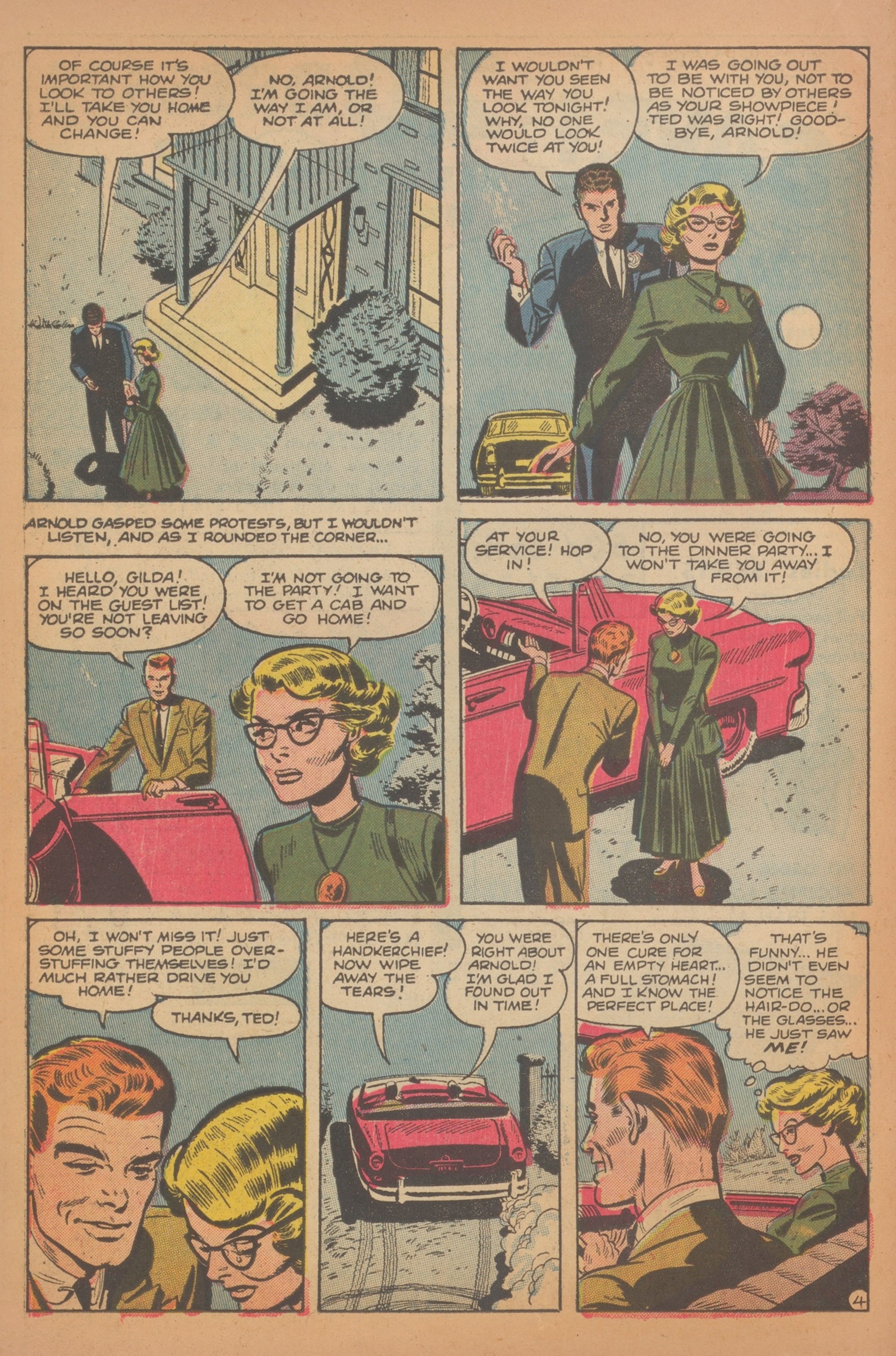 Read online Love Romances comic -  Issue #35 - 14