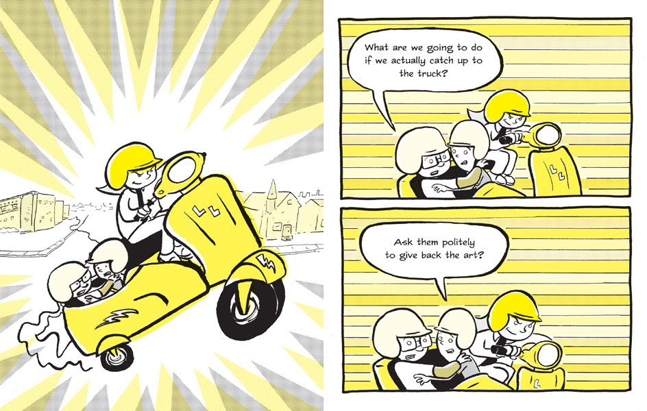 Read online Lunch Lady and the Field Trip Fiasco comic -  Issue # Full - 37