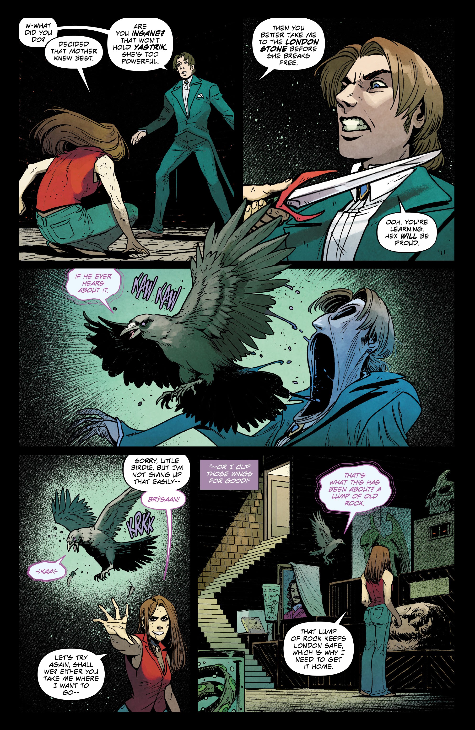 Read online Shadow Service comic -  Issue #8 - 16