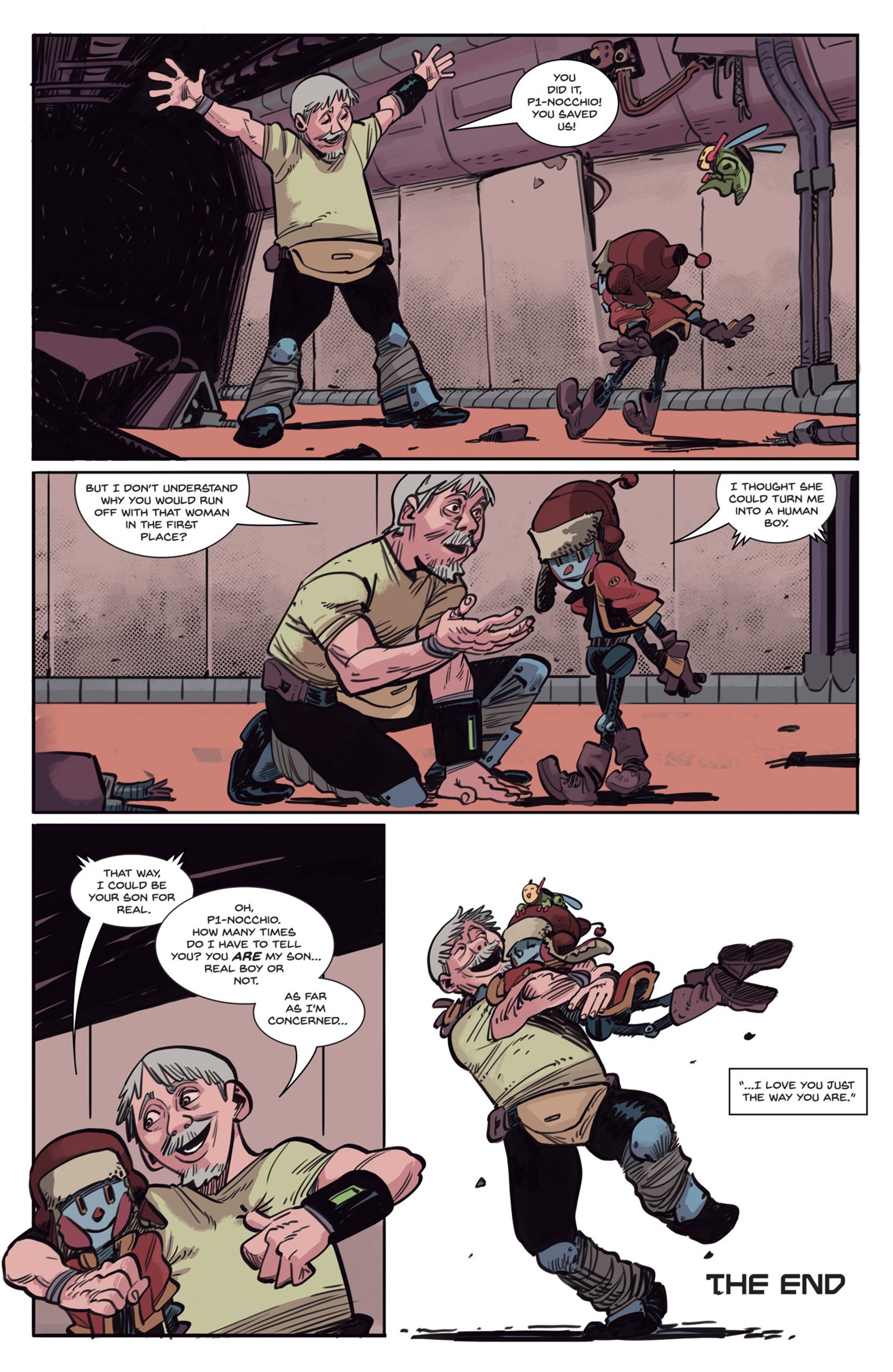 Read online Grimm Space P1-Nocchio comic -  Issue # Full - 28