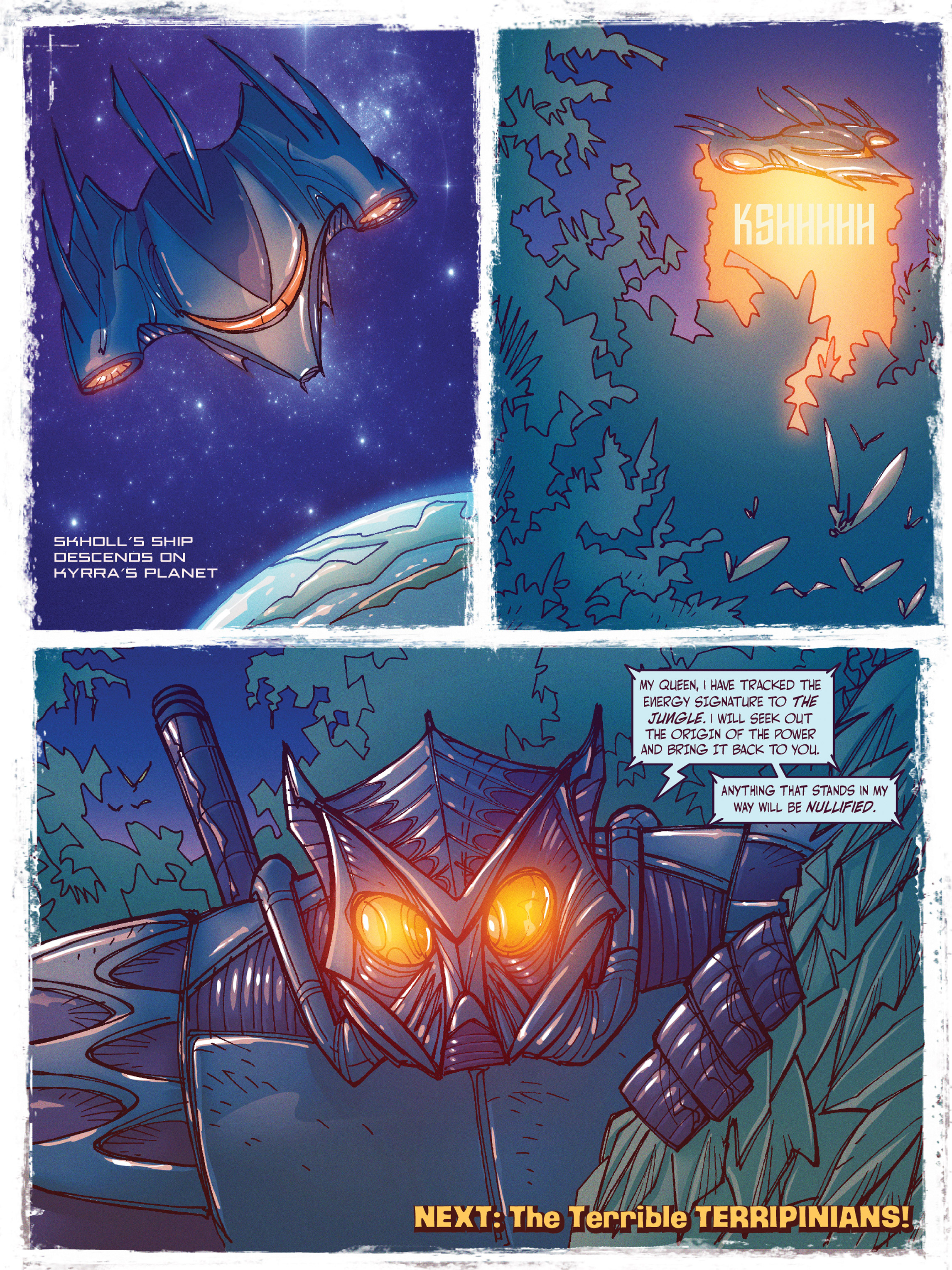 Read online Kyrra: Alien Jungle Girl comic -  Issue #4 - 12