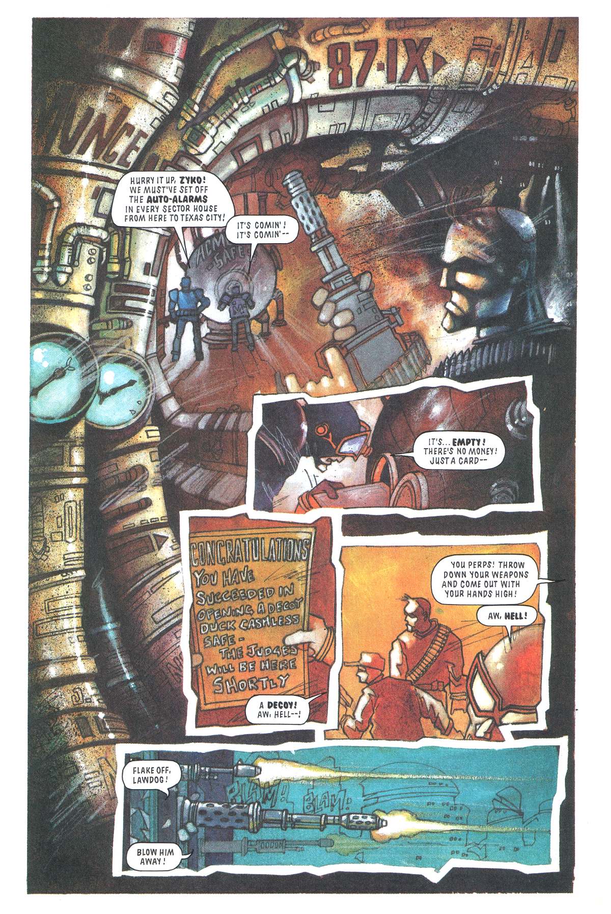 Read online Judge Dredd: The Megazine comic -  Issue #12 - 5