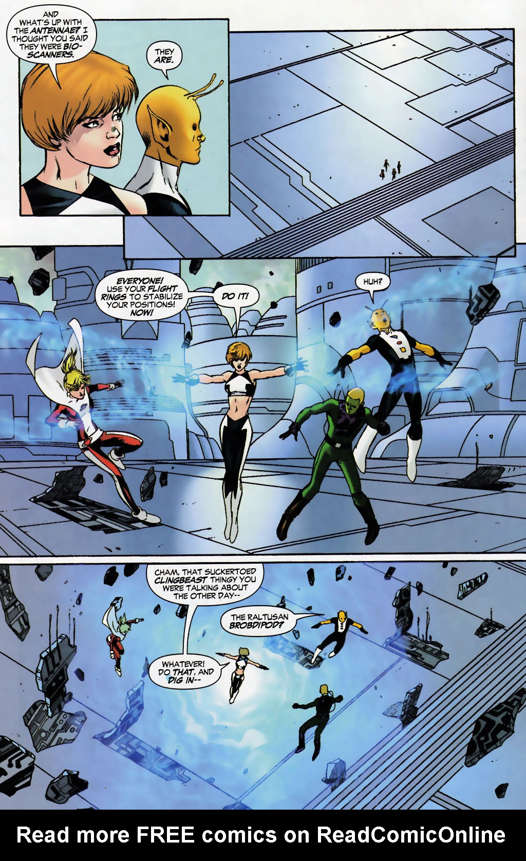 Read online Legion of Super-Heroes (2005) comic -  Issue #7 - 23