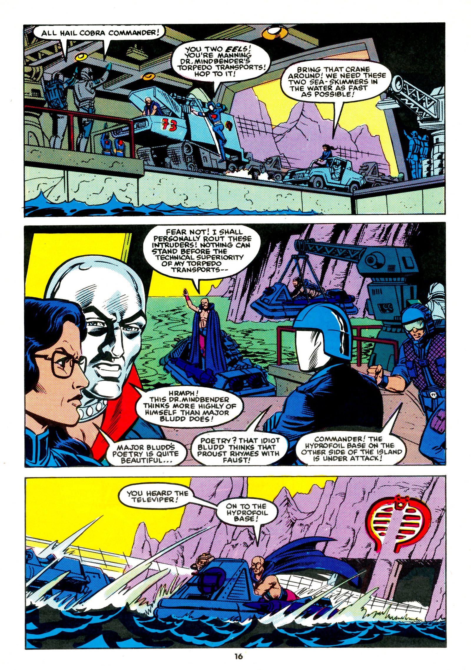 Read online Action Force comic -  Issue #49 - 16