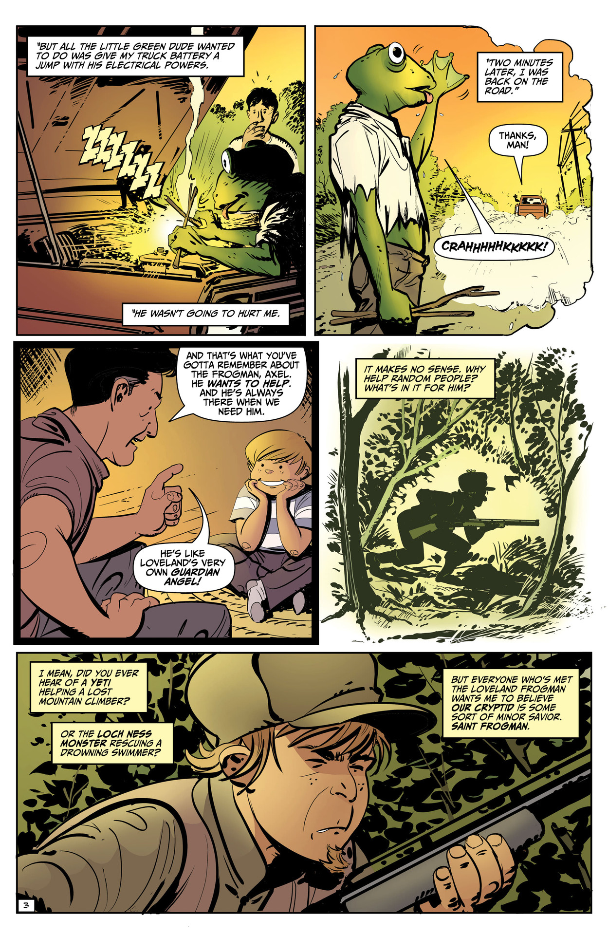 Read online Project Cryptid comic -  Issue #3 - 6