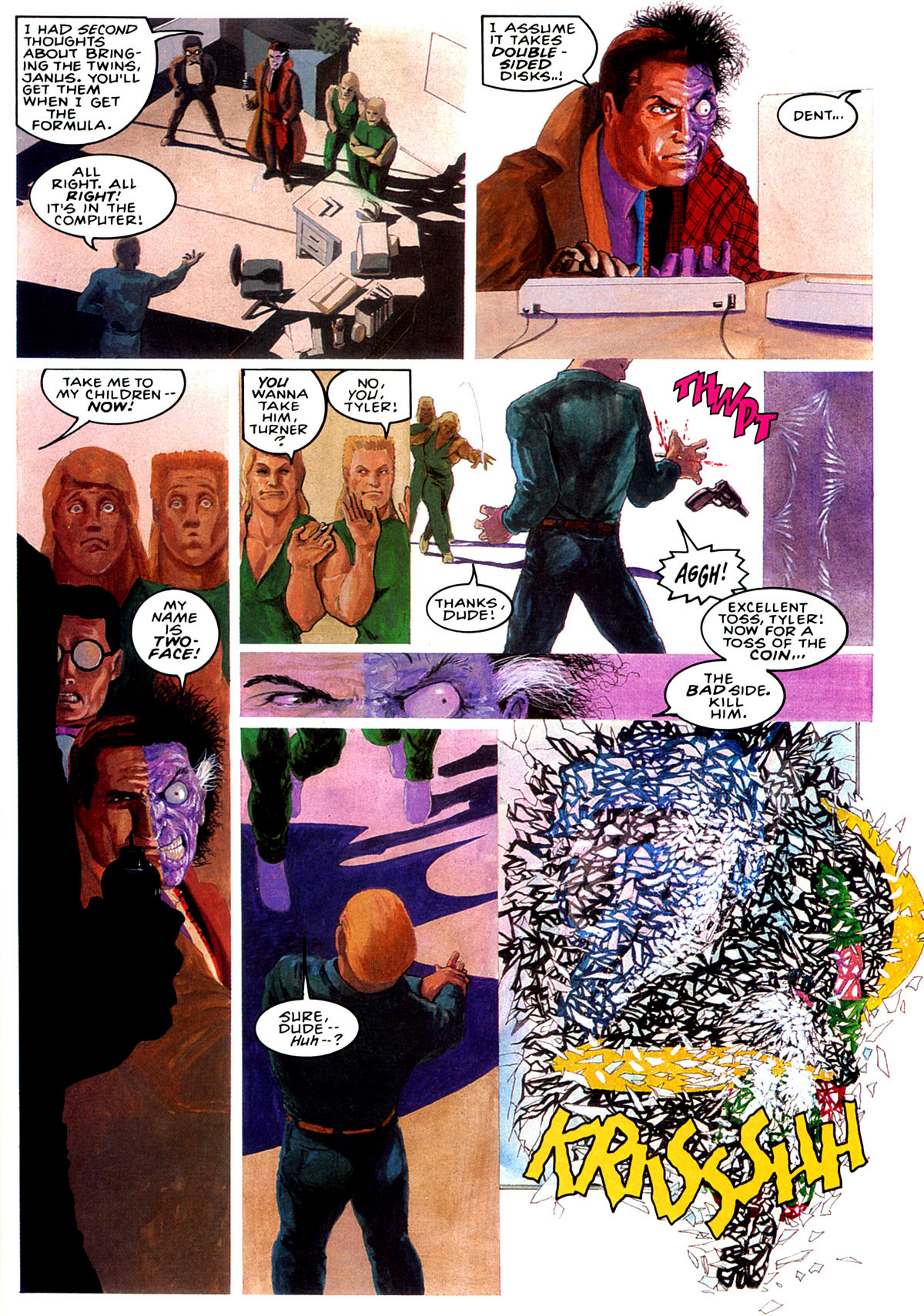 Read online Batman: Two-Face Strikes Twice comic -  Issue #1.2 - 17