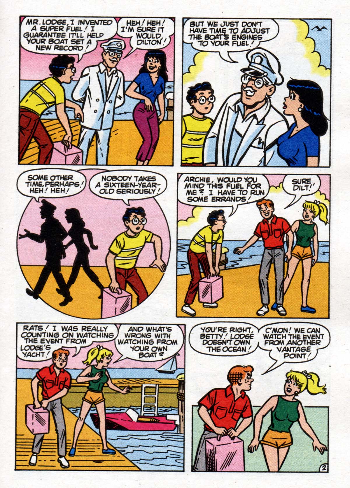 Read online Archie's Double Digest Magazine comic -  Issue #135 - 150