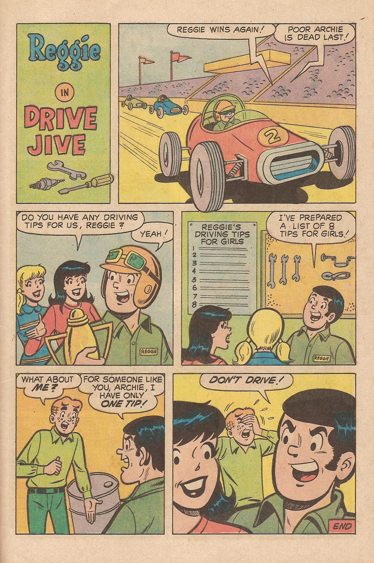 Read online Reggie's Wise Guy Jokes comic -  Issue #28 - 45