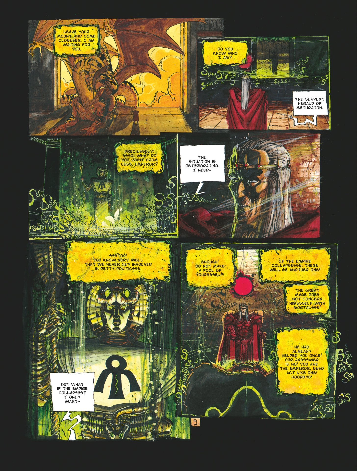 Read online The Black Moon Chronicles comic -  Issue #4 - 11