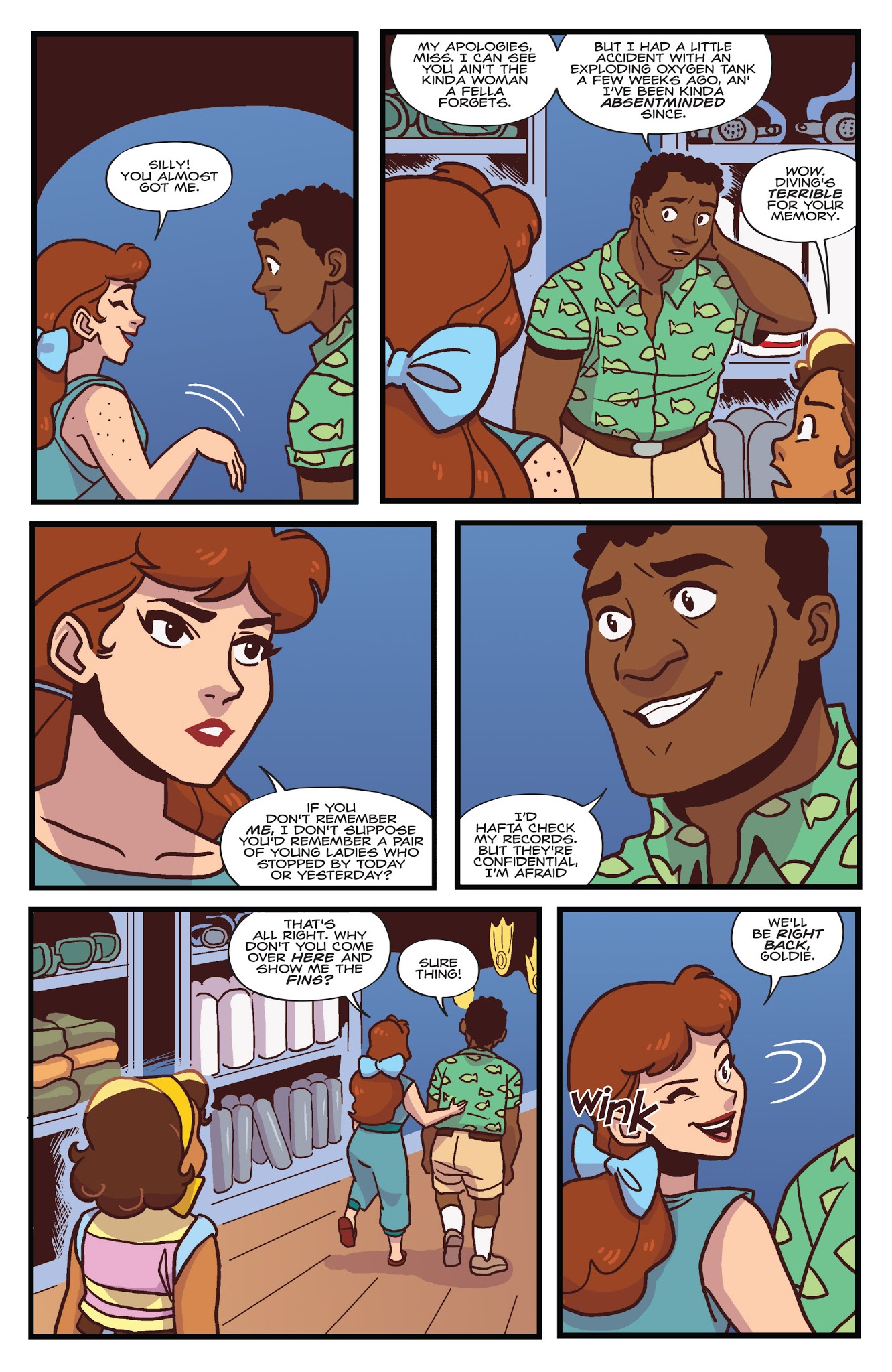Read online Goldie Vance comic -  Issue # _TPB 2 - 62