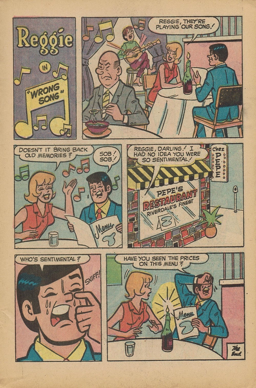 Read online Reggie's Wise Guy Jokes comic -  Issue #24 - 21