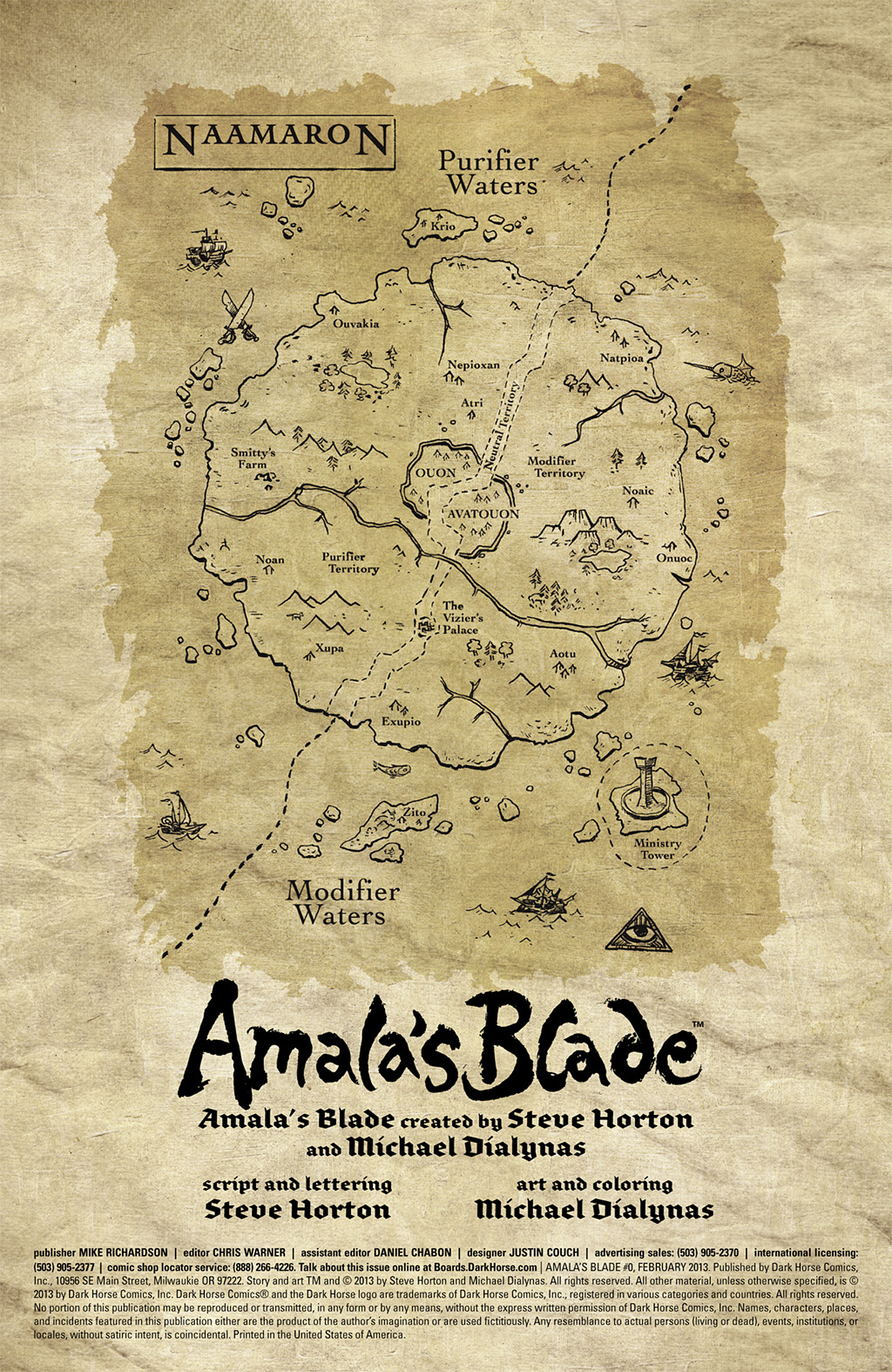 Read online Amala's Blade comic -  Issue #0 - 2