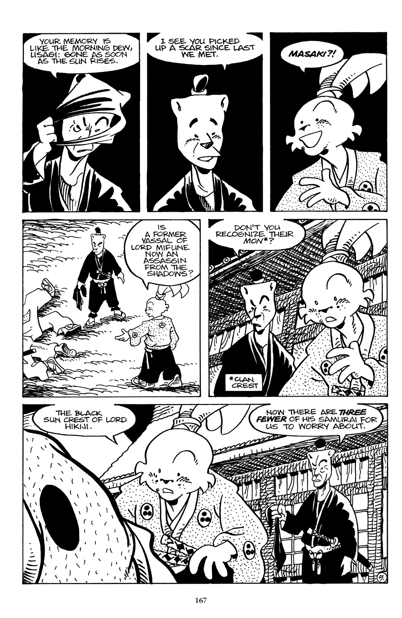 Read online The Usagi Yojimbo Saga comic -  Issue # TPB 7 - 163