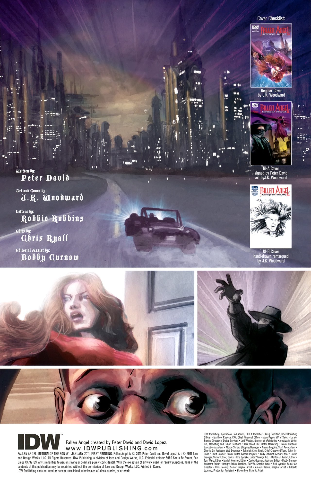 Read online Fallen Angel: Return of the Son comic -  Issue #1 - 2