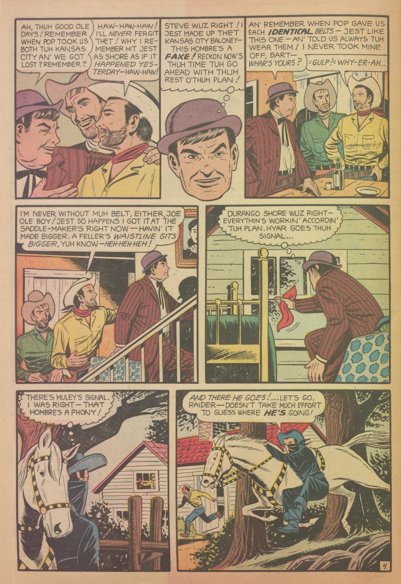 Read online Charles Starrett as The Durango Kid comic -  Issue #30 - 30