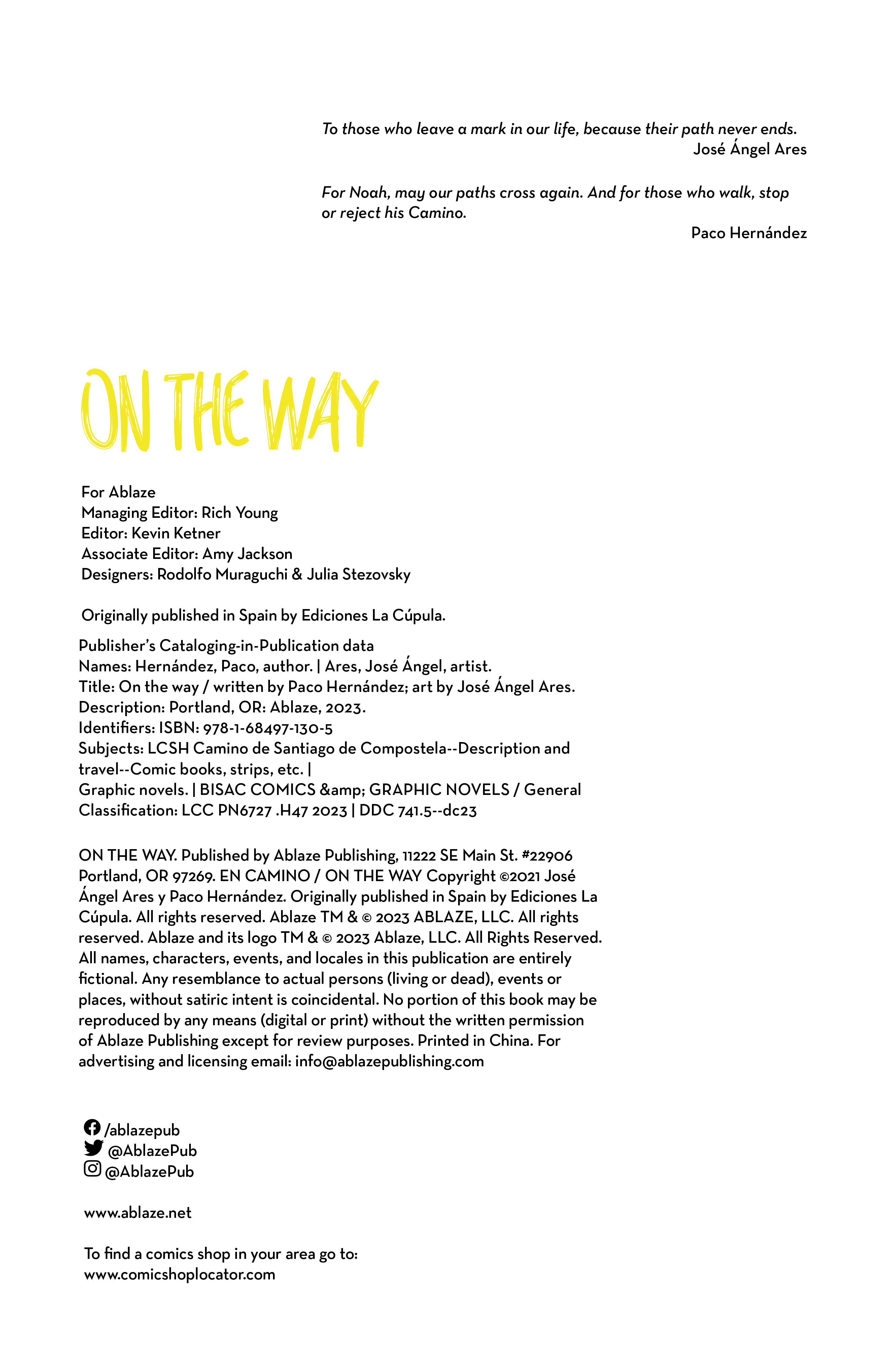 Read online On the Way comic -  Issue # TPB (Part 1) - 2