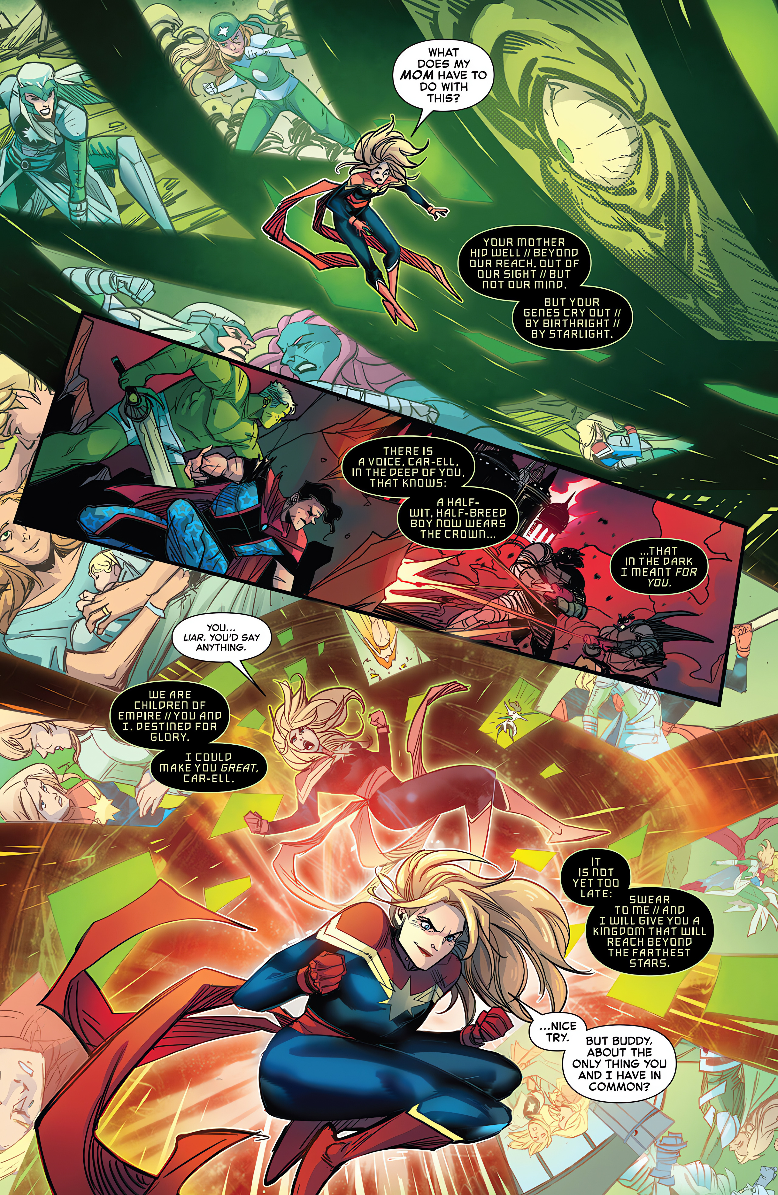 Read online Captain Marvel: Assault on Eden comic -  Issue #1 - 19