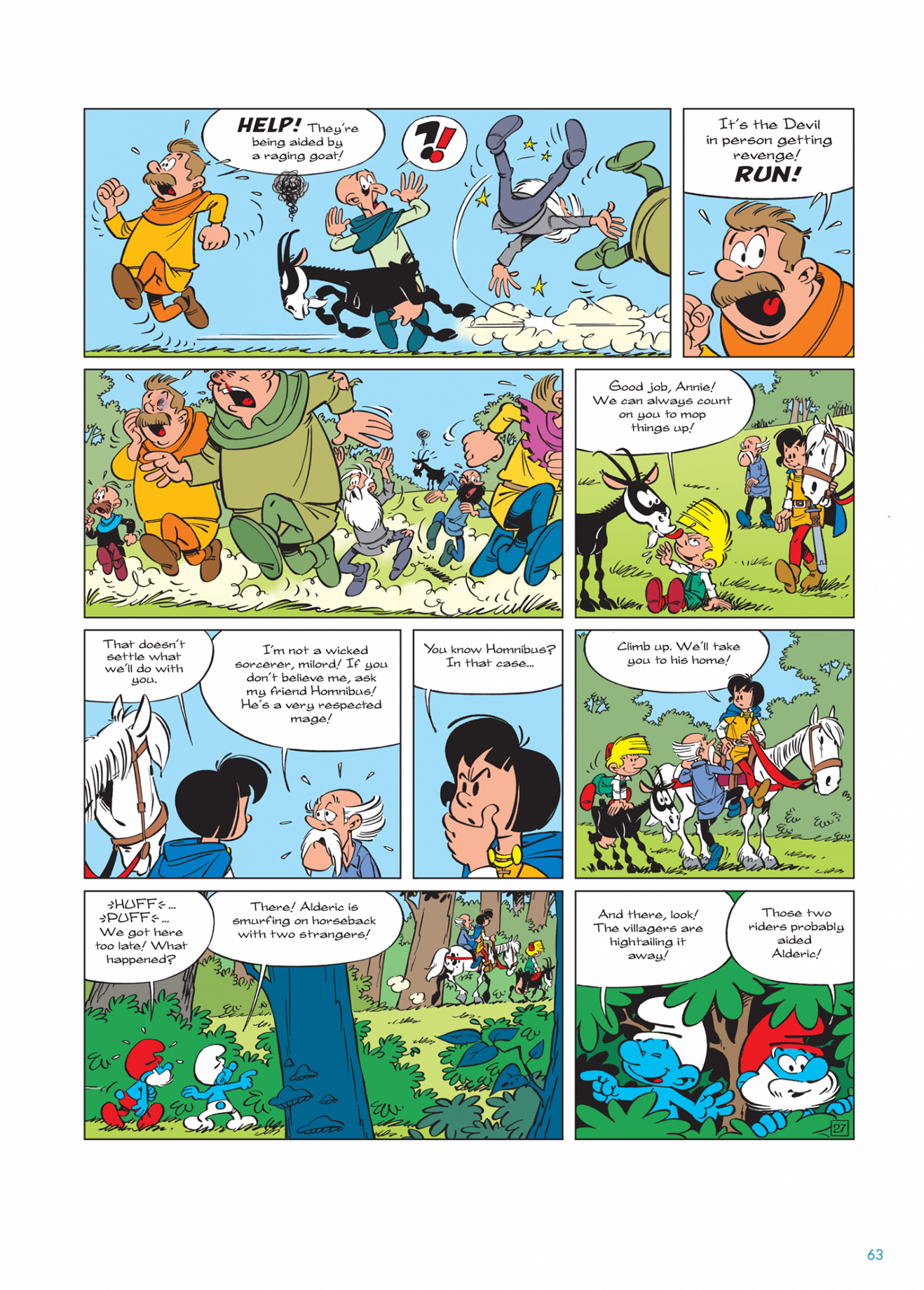 Read online The Smurfs comic -  Issue #25 - 64