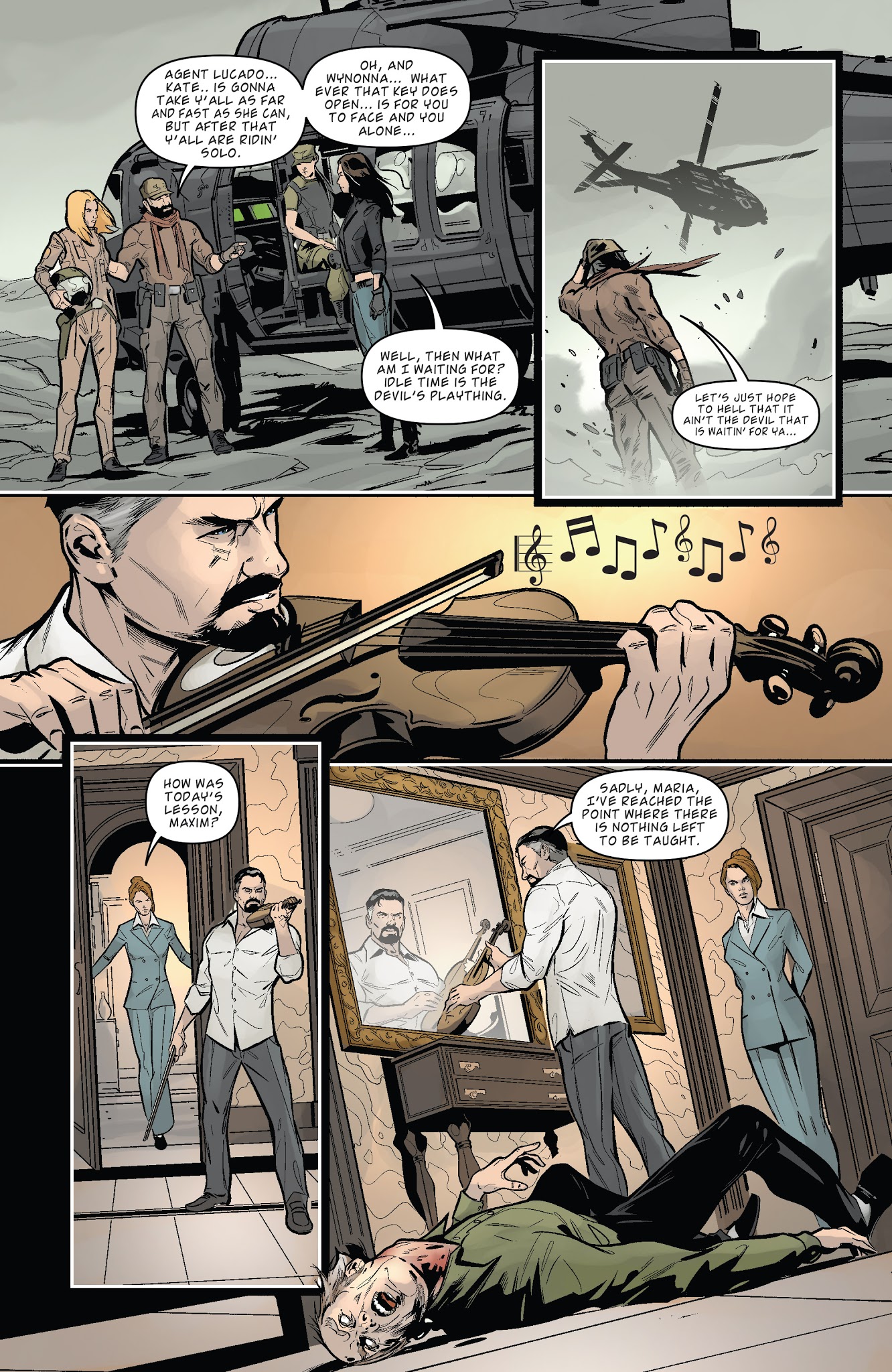 Read online Wynonna Earp: Season Zero comic -  Issue #5 - 5
