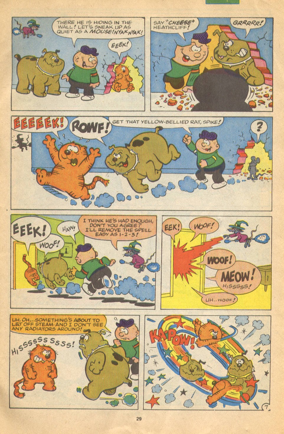 Read online Heathcliff's Funhouse comic -  Issue #9 - 22
