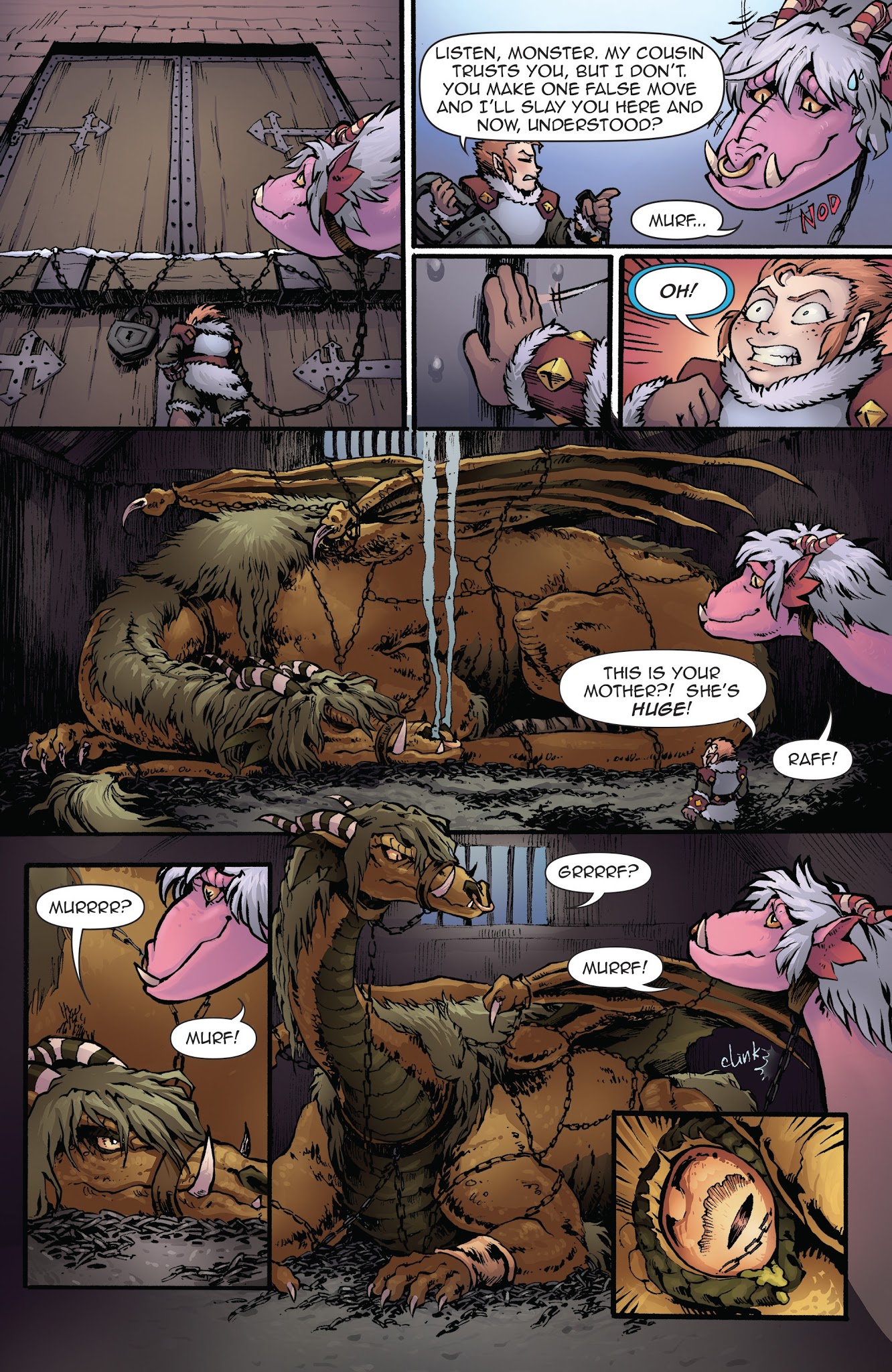 Read online Princeless: Make Yourself (2017) comic -  Issue #1 - 3
