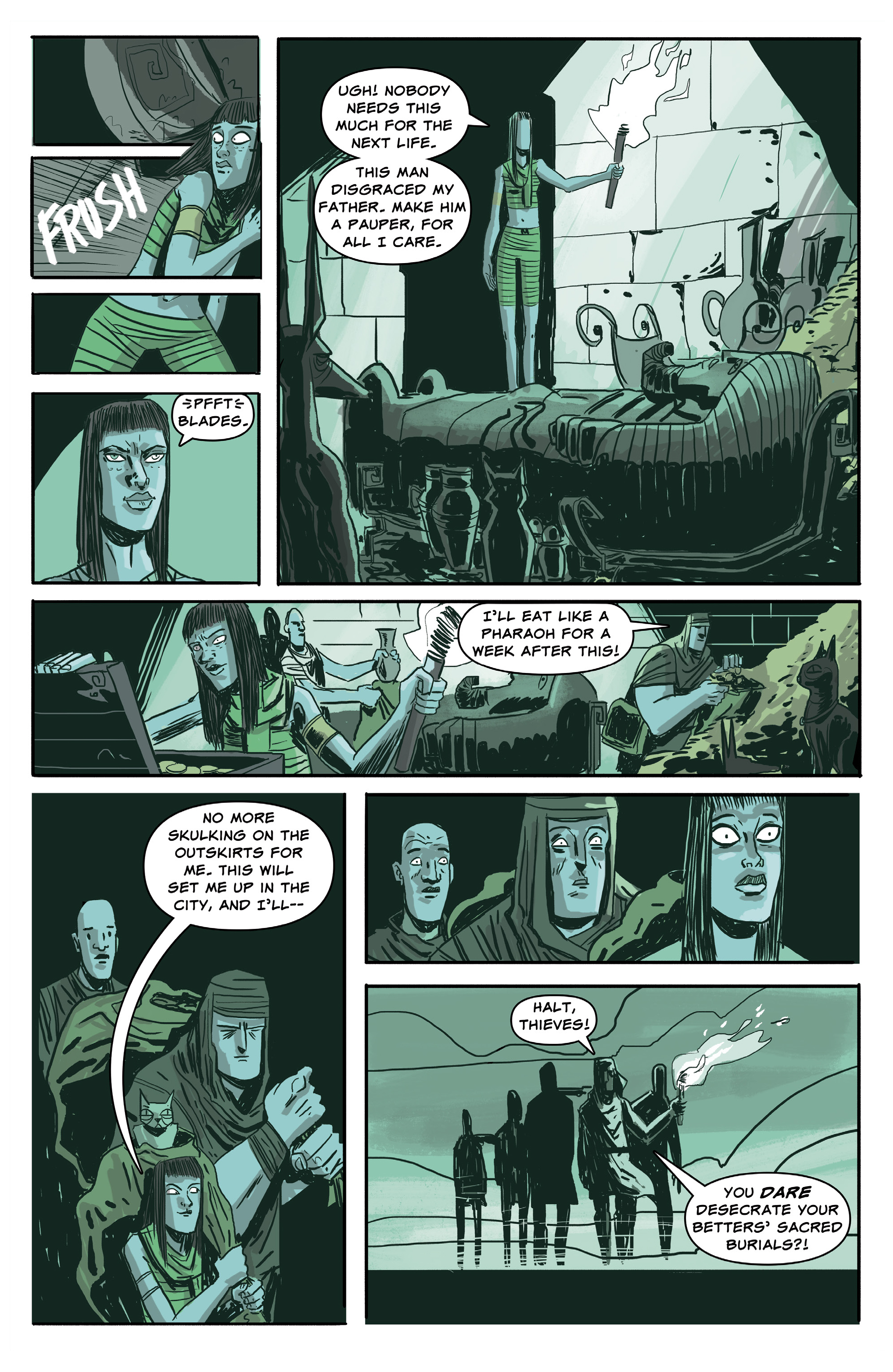 Read online Heavenly Blues comic -  Issue #4 - 24