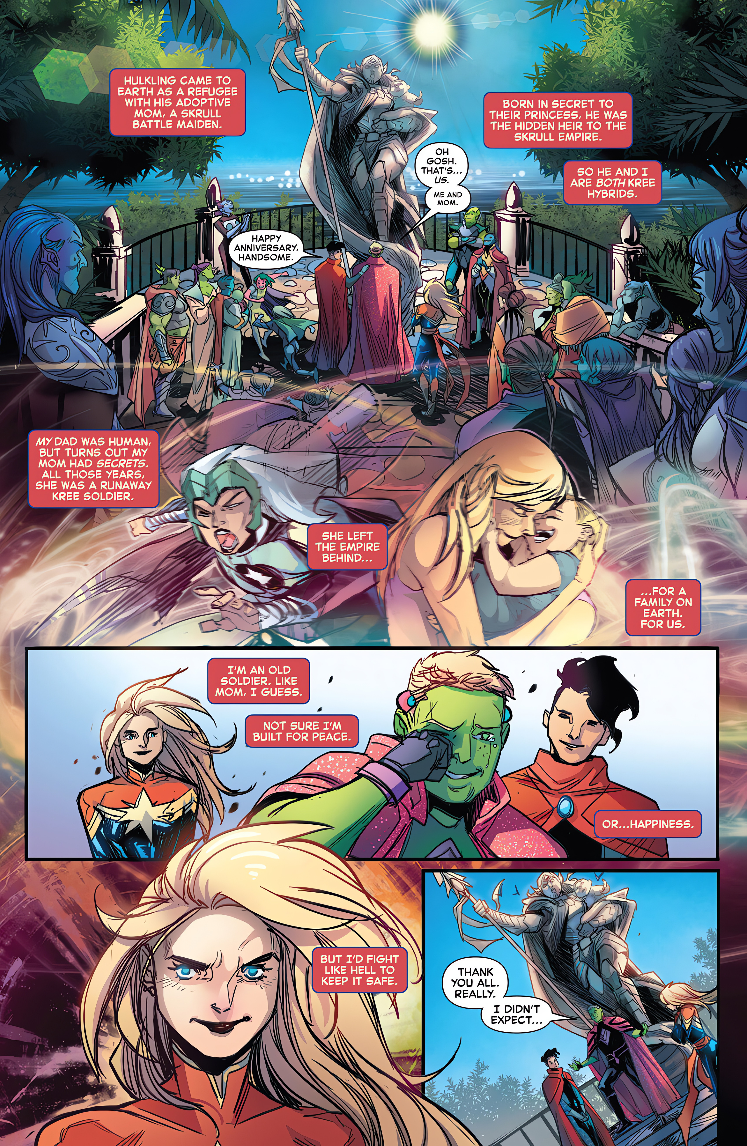 Read online Captain Marvel: Assault on Eden comic -  Issue #1 - 7
